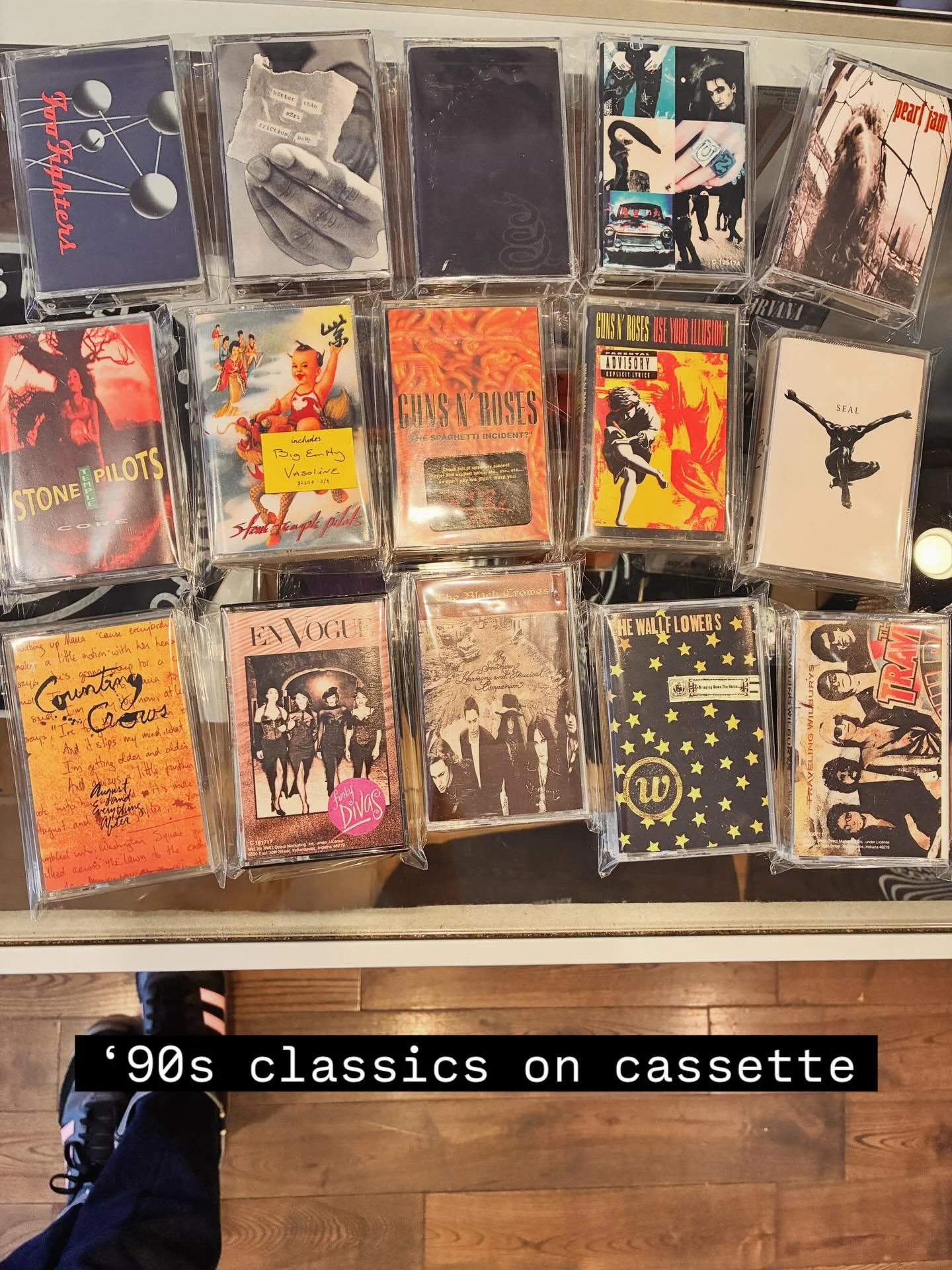 Not knocking the vinyl reissues, but there&rsquo;s something extra about listening to an album on its original popular format. #dontcallmedaughter