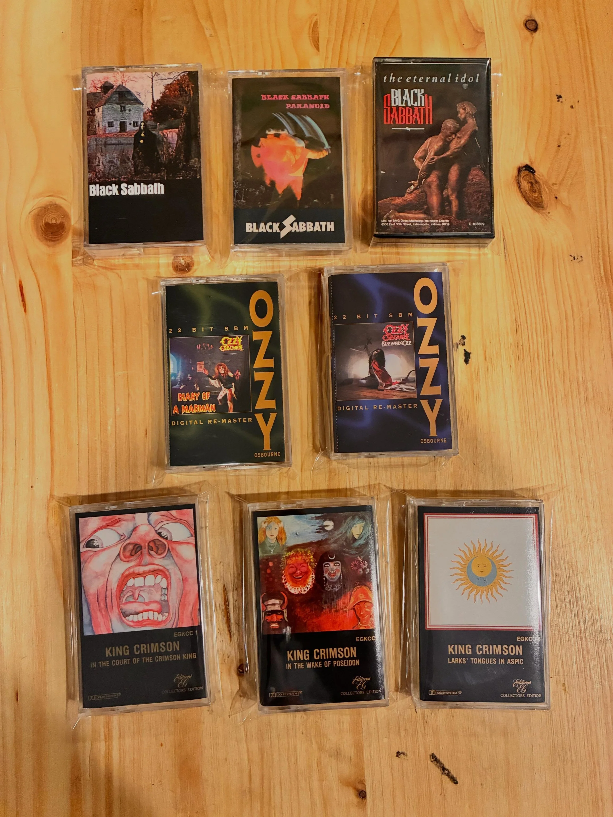 👀 Yo, Tapeheads! Metal, Prog, R&amp;B, and old skool hip-hop going out now. As low as $5! Come thru!