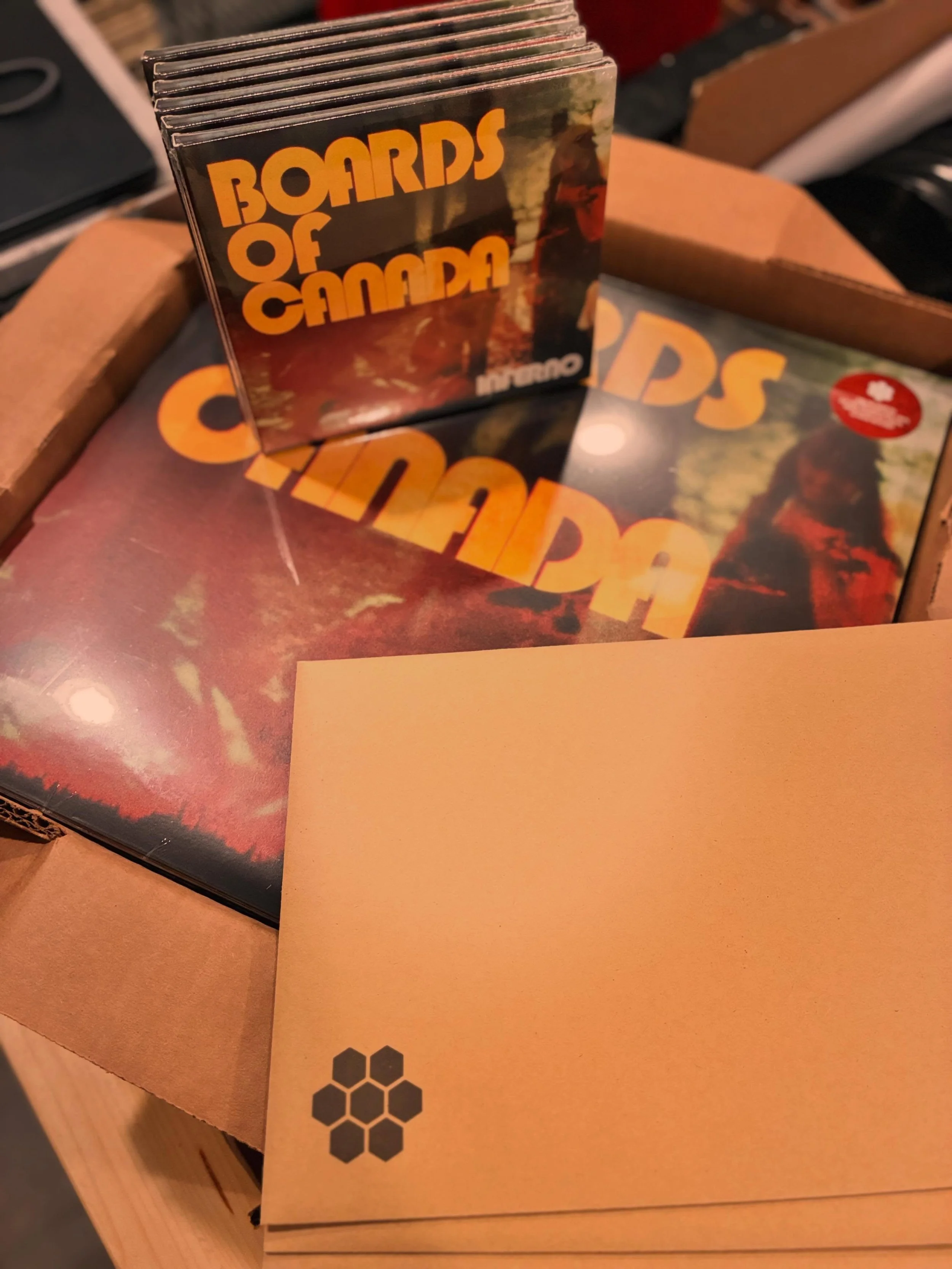 🚨Reminder: BOC listening party tomorrow! 

No, not Blue &Ouml;yster Cult, but the Scottish giants of modern electronic and ambient music, Boards of Canada @boardsofcanada!

Warp Records @warprecords is kindly giving us early access to their first st