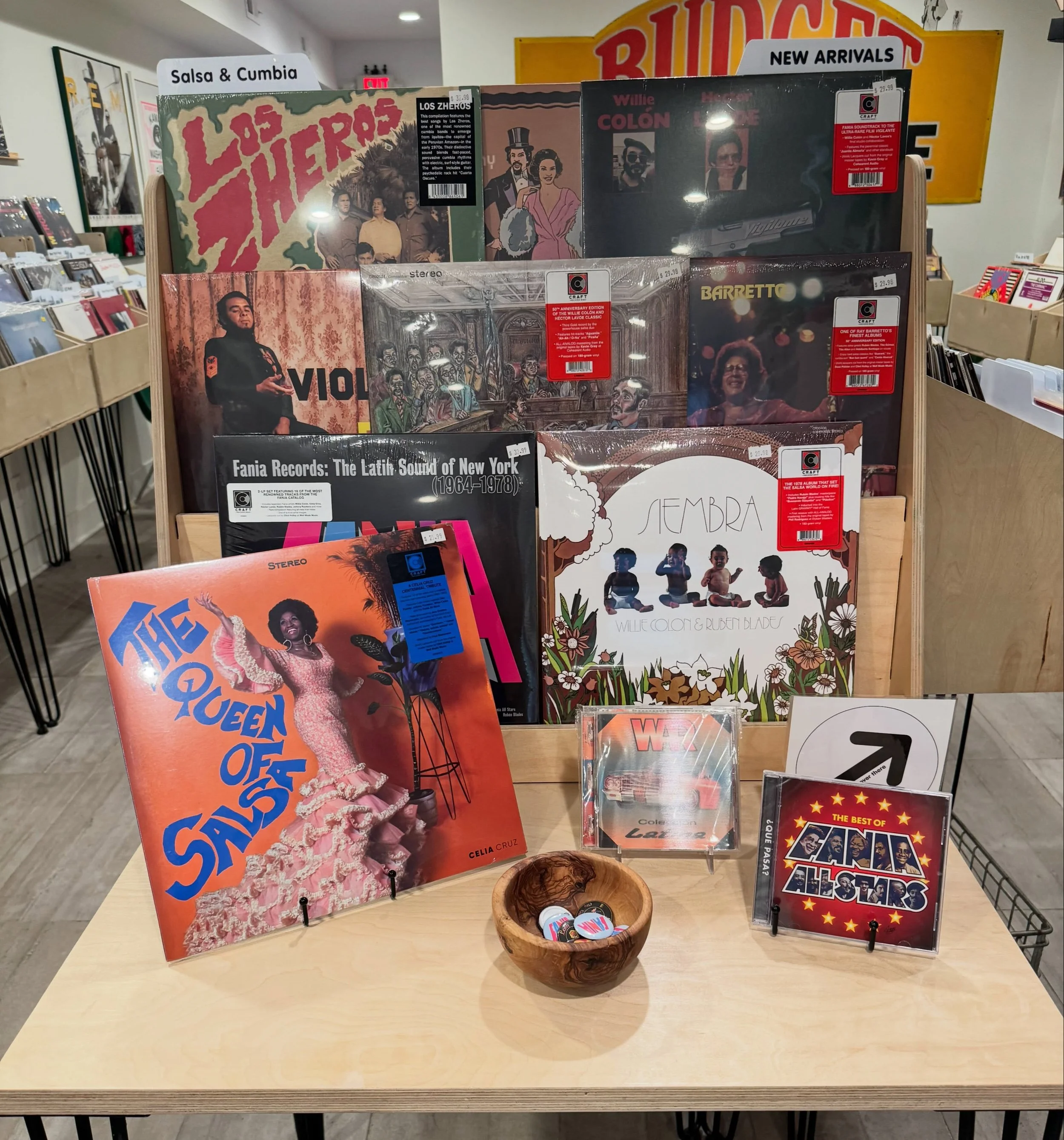 🚨 NEW ARRIVALS: Salsa &amp; Cumbia just landed 🚨 Dance and dig through these radiant rhythms 🥁