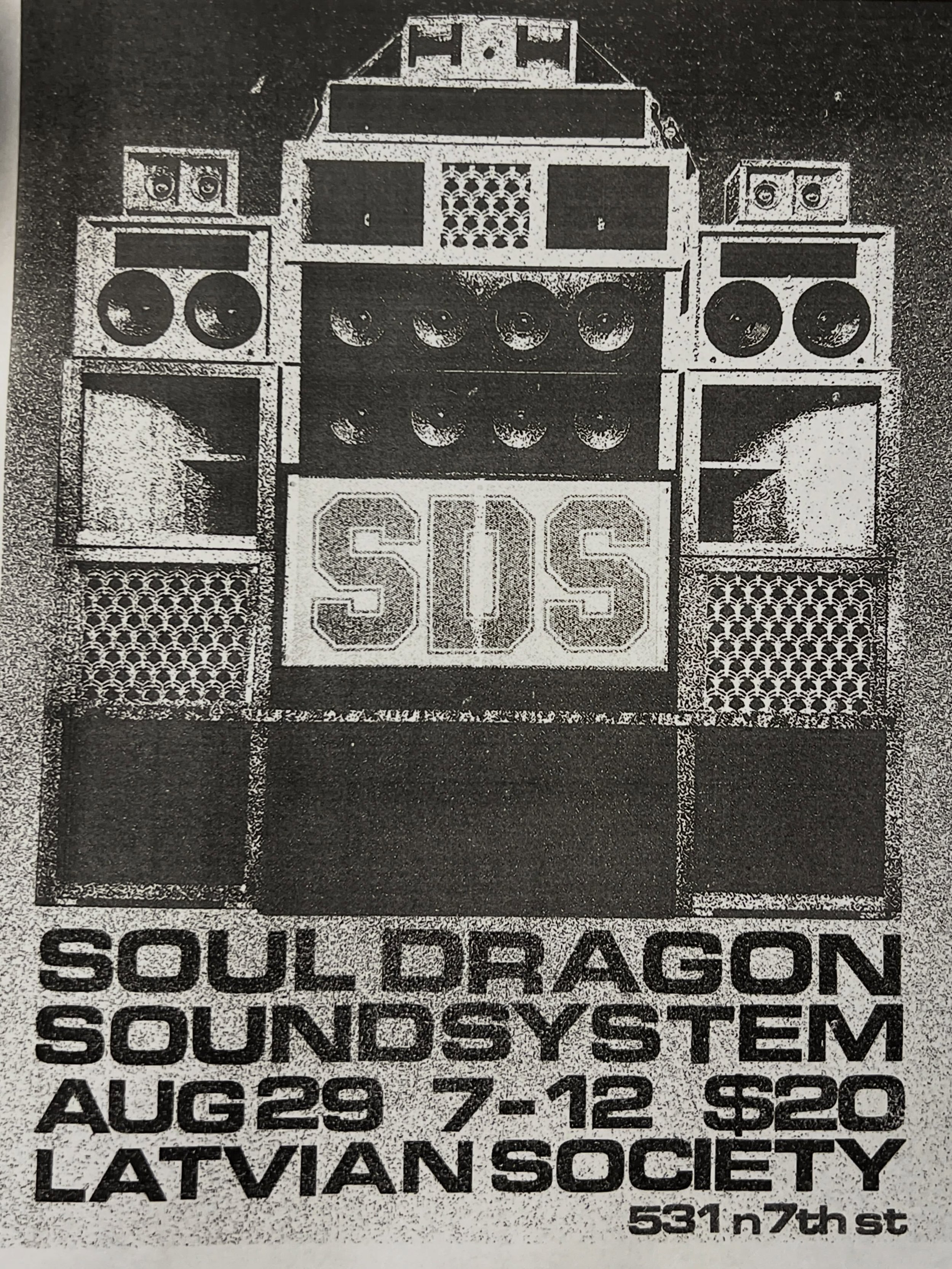 🚨🐉 The Dragon returns this Saturday!
@souldragonsoundsystem_philly 

Massive sounds and massive love heals what ails you. All welcome. Come have a dance and a good time. 

&hellip;and there&rsquo;s more all year long! Check the calendar (last slide