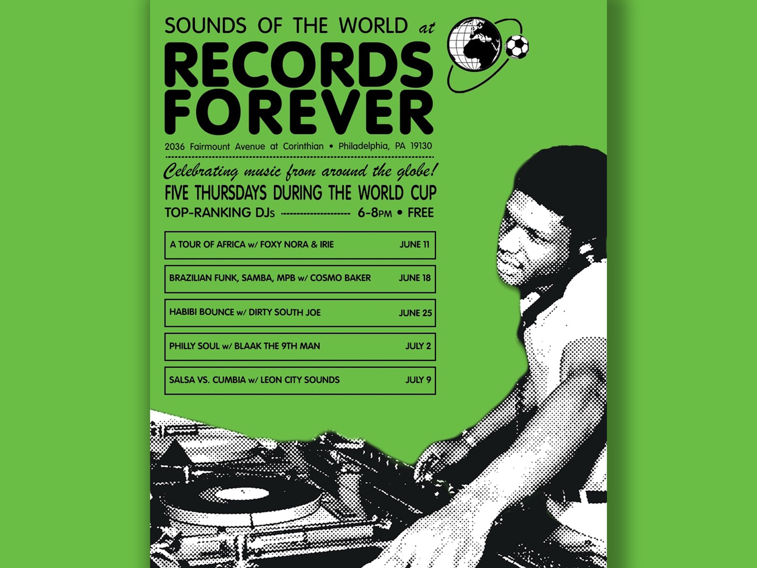 Records Forever announces ‘Sounds of the World’ live event series