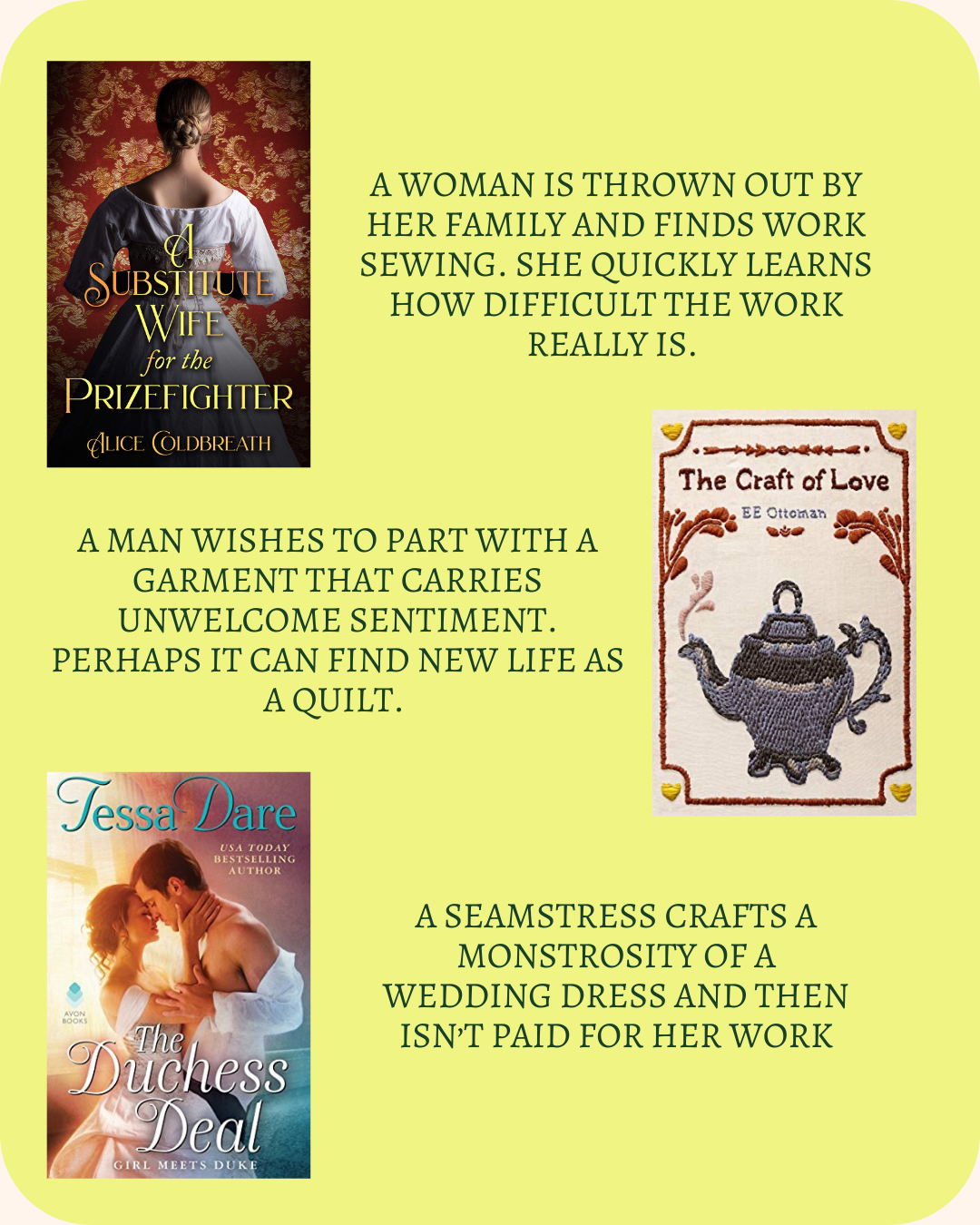 Book recommendations cont.