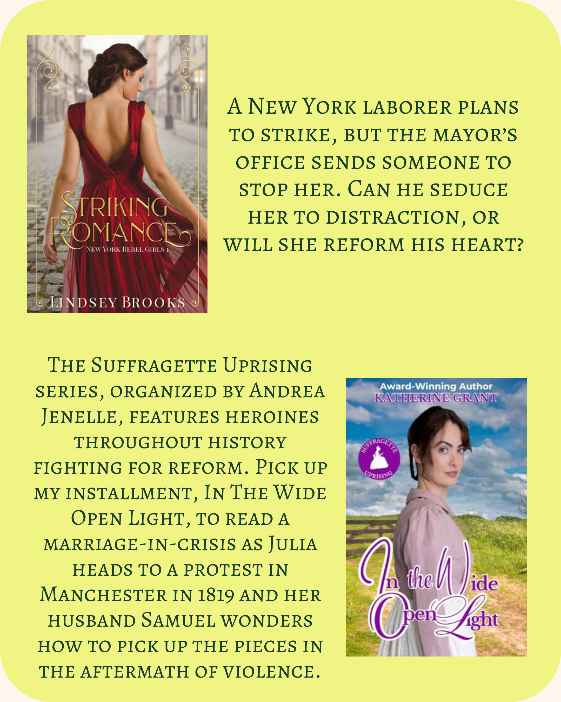 Book Recommendations from Katherine Grant