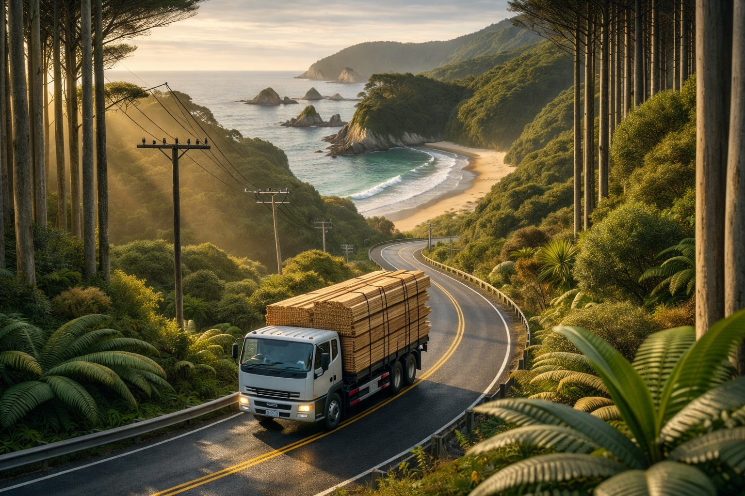 Getting Building Materials Delivered to Cooks Beach