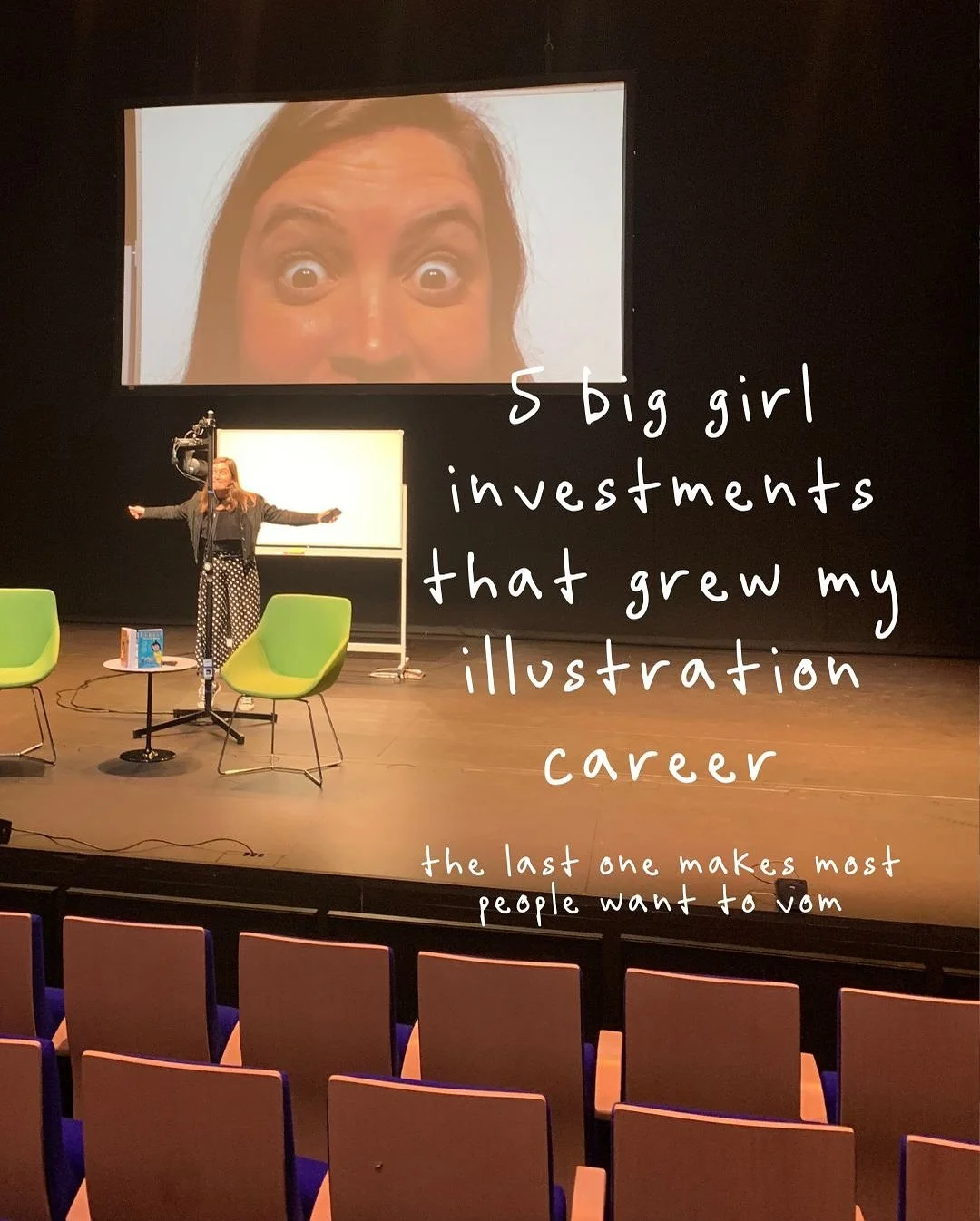 Sometimes we need to put on our big girl pants and invest. I&rsquo;ve invested in MUCH that didn&rsquo;t work, but rather than freaking you out, here are 5 investments I made in my illustration biz that helped me grow. ⁣
⁣
If you&rsquo;re a designer,