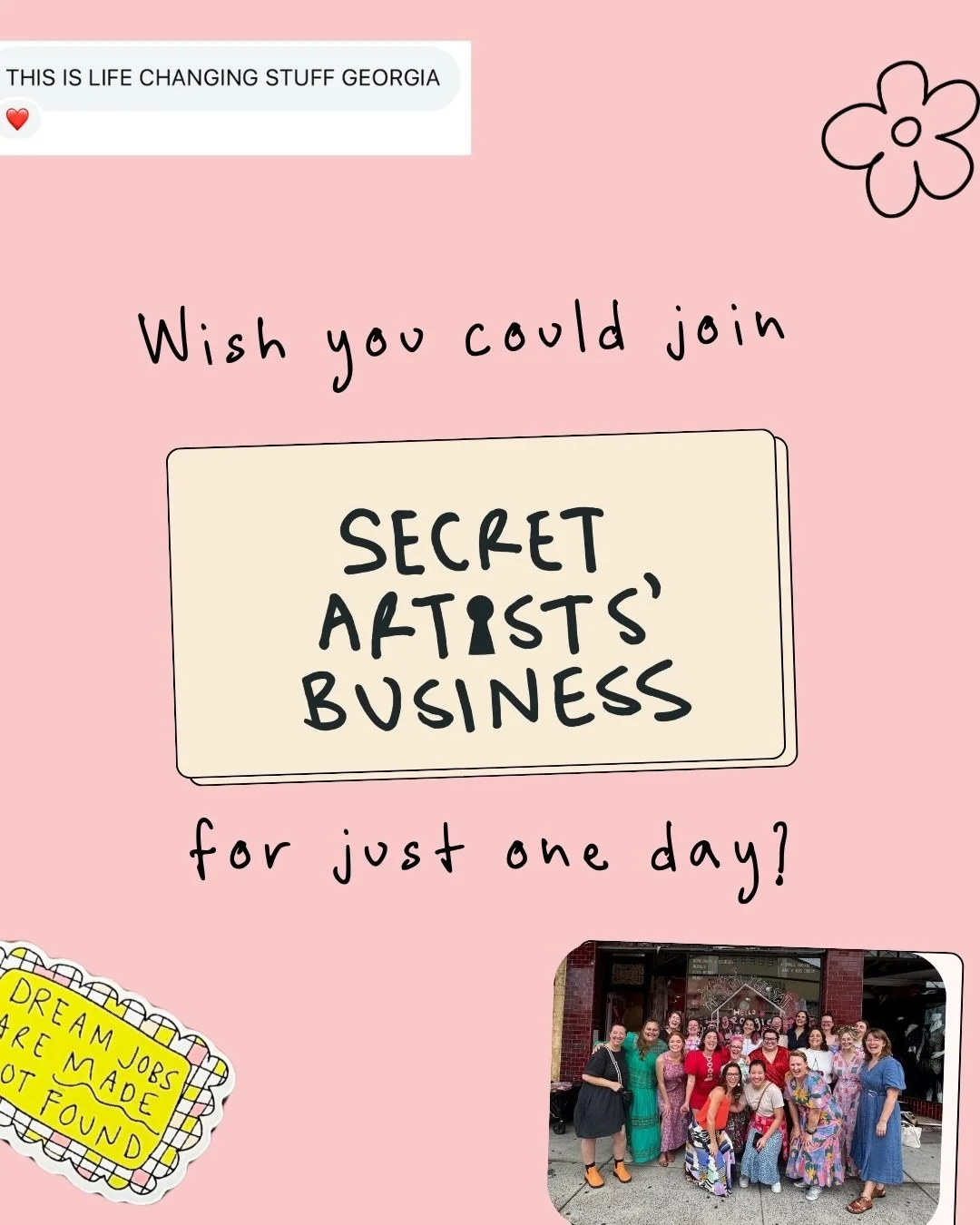 When I got to about year 3 or 5 of biz, I suddenly had the felt I had a &lsquo;proper business&rsquo; and I could see where I wanted it to go.⁣
⁣
I wasn&rsquo;t short of dreams or ideas.⁣
I wasn&rsquo;t even short of money (I thought I was killing it