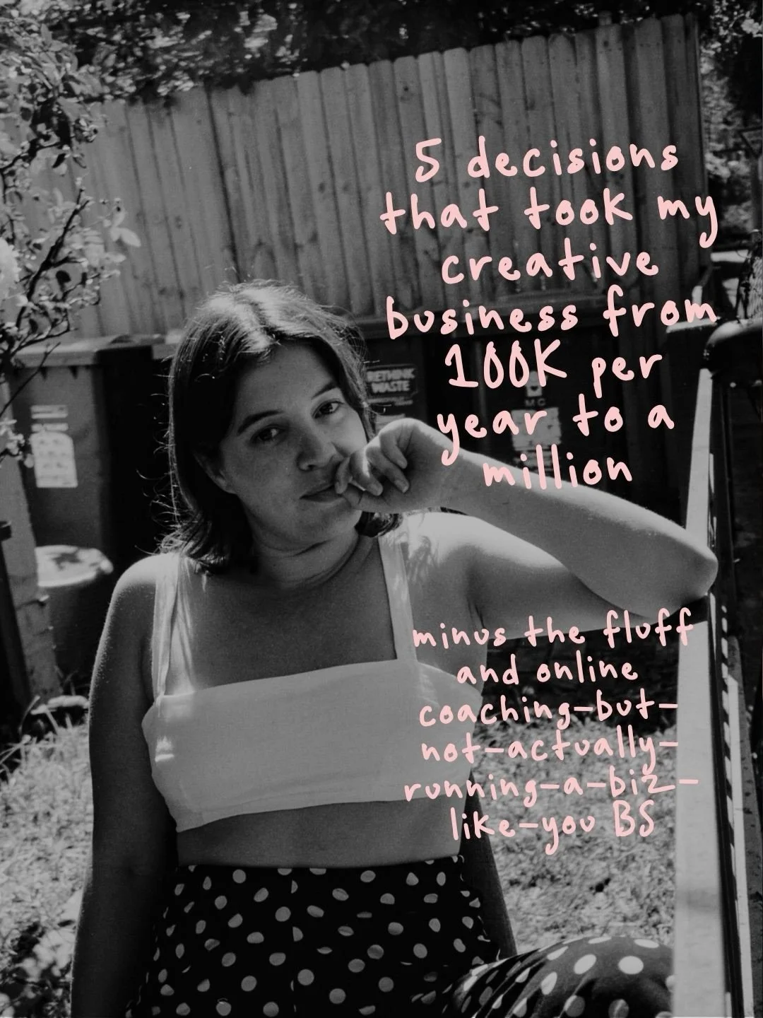 None of these felt like genius business decisions at the time, btw.

Half of them were just me going, &ldquo;hmm&hellip; this might fix the chaos??&rdquo; and giving it a crack!

But they stacked!

Clients got easier to work with (no more weird energ