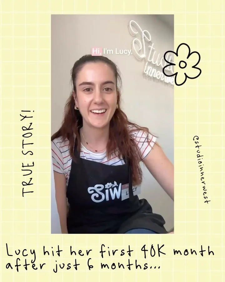 My mind completely changed. I had to unlearn and unteach some things after mentoring these women.

I had to apologise for suggesting selling prints is a one way ticket to pain-land after witnessing her take her Art Prints biz from 90k to 180k.

I ser