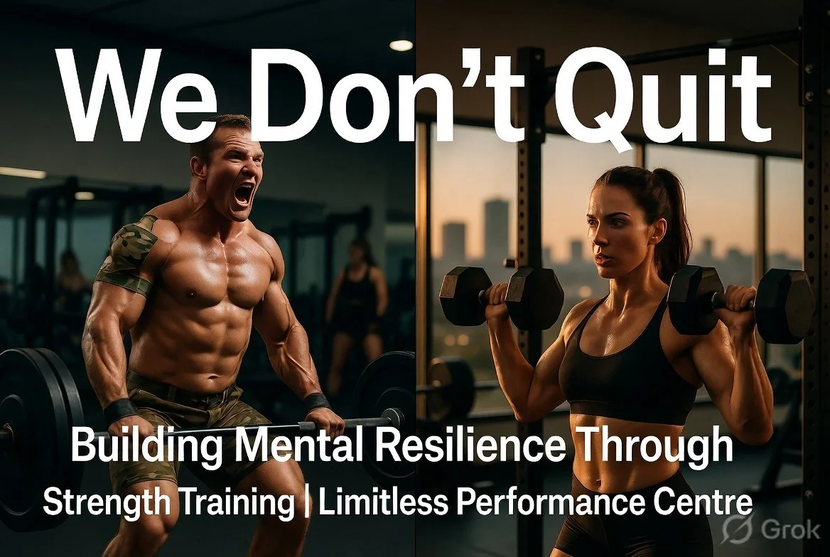 We Don't Quit: Building Mental Resilience Through Strength Training