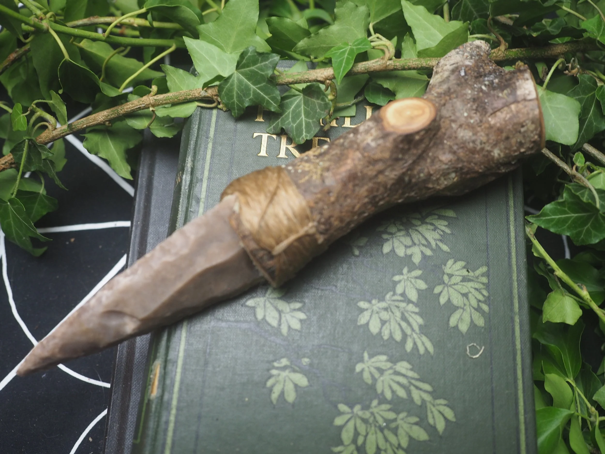 Blackthorn and Flint Athame - Witches Knife
