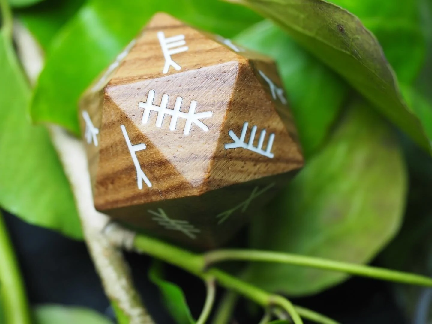 Raven&rsquo;s Yule gift guide day 4&hellip;.. divination dice! A few years back I worked with a dice maker to get wooden ogham and then elder futhark rune dice made. I have limited numbers of both and we might not be able to re make the rune dice (tu