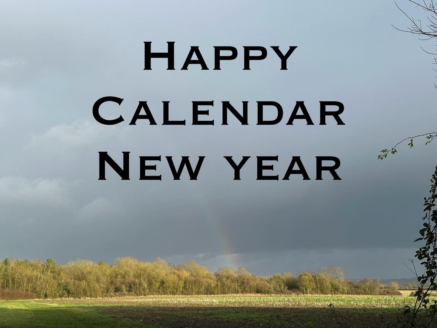 Happy calendar New Year to all those who mark this date! May your year be full of love, joy, magic and ease.