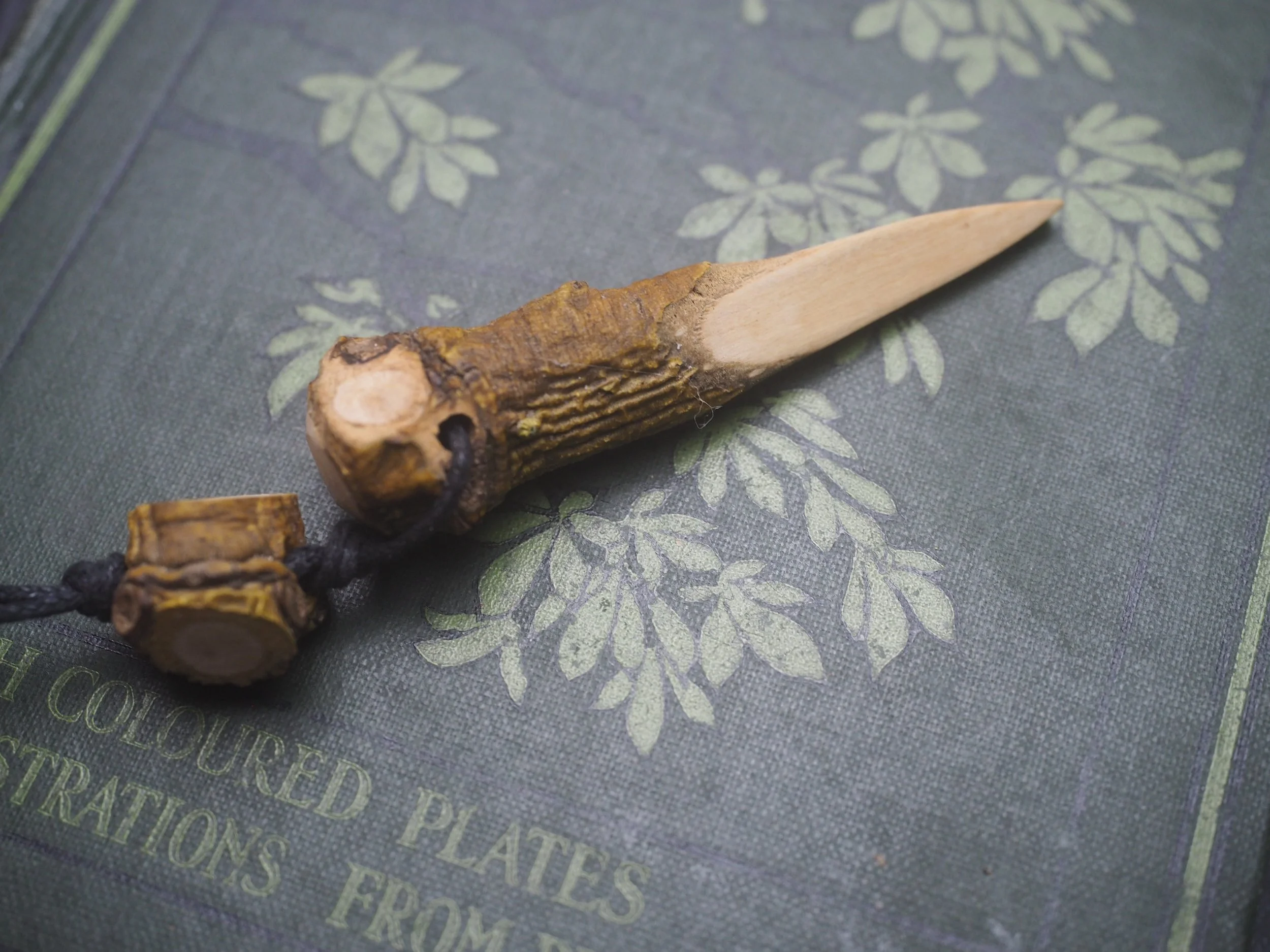 Avalon Mistletoe Athame Pendant
