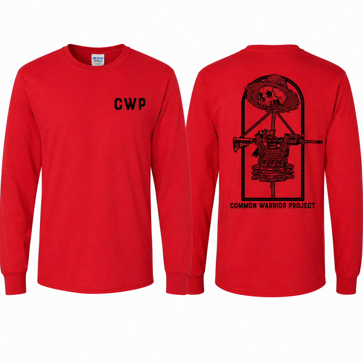 Red Range Day Long Sleeve Shirt