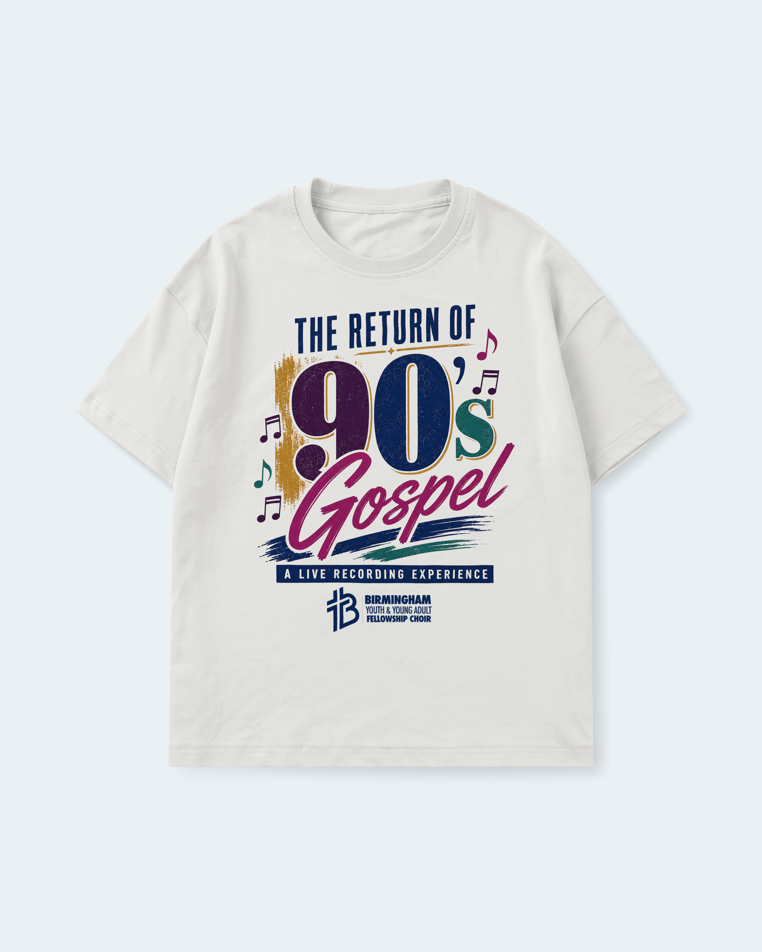 Return of 90’s Gospel Live Concert T-Shirt
