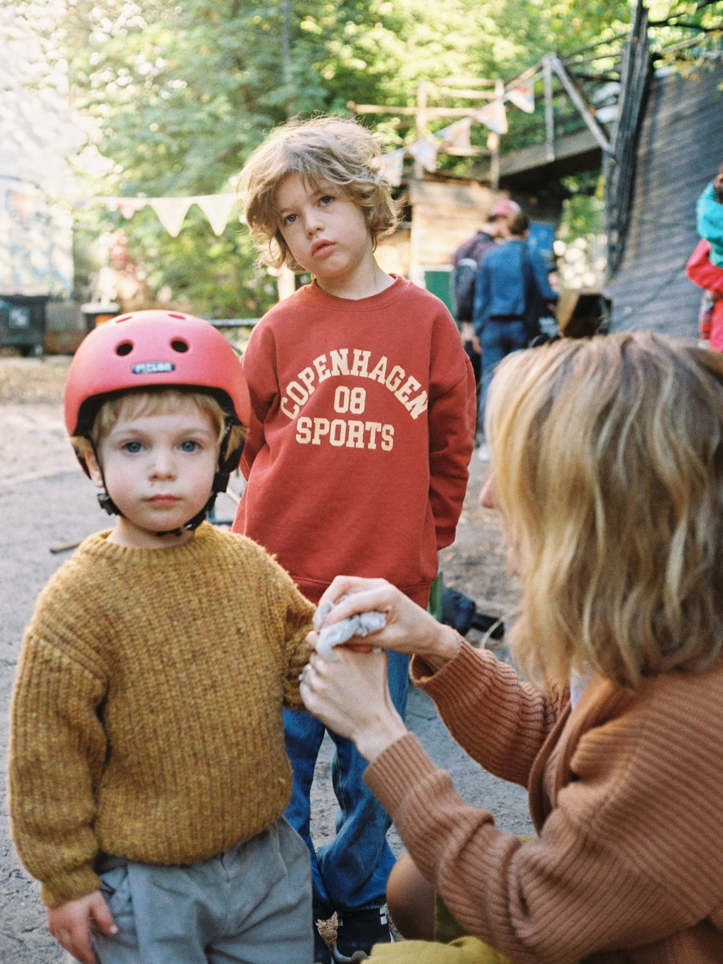 I&rsquo;m finally reading Harry Potter to Nico. Mika tells stories and invents new machines, such as &ldquo;papaya-plane&rdquo;. Timo is working hard on lifting his chubby bum to get on all fours. I still can&rsquo;t quite believe the snow has melted