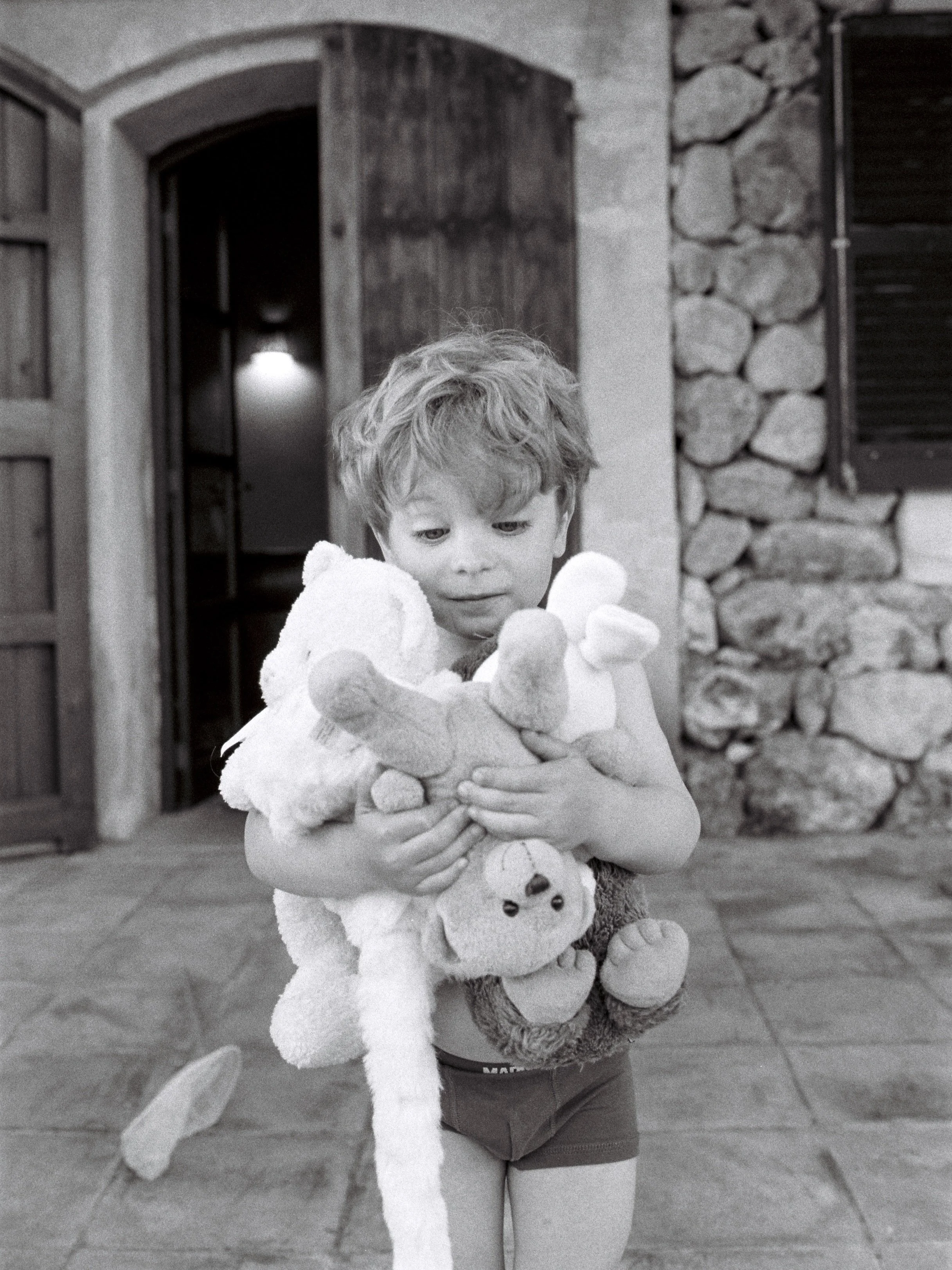 I have so much to say about raising boys. The responsibility I feel. The stereotypical things that are definitely there: sword fights and roughhousing and the endless ball kicking inside the house. But also how tender and sensitive they are, and this