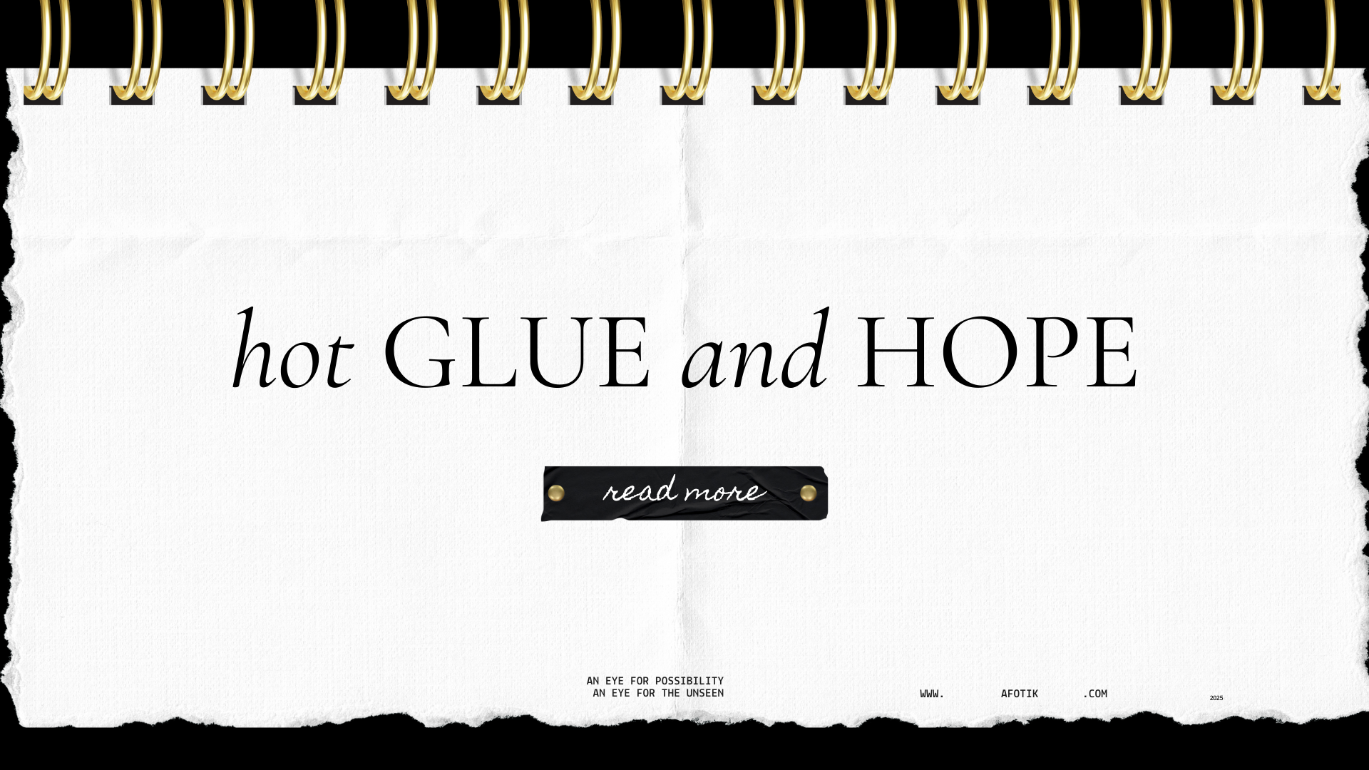 Hot Glue + Hope