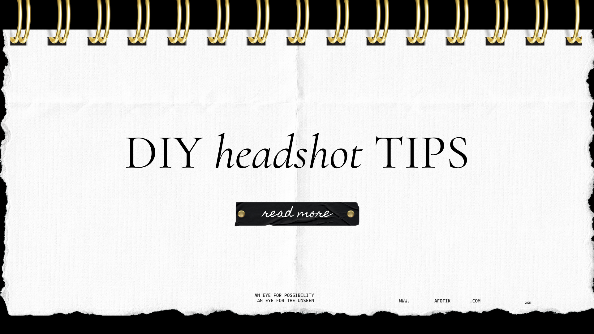 DIY Headshots for Small Biz Owners 
