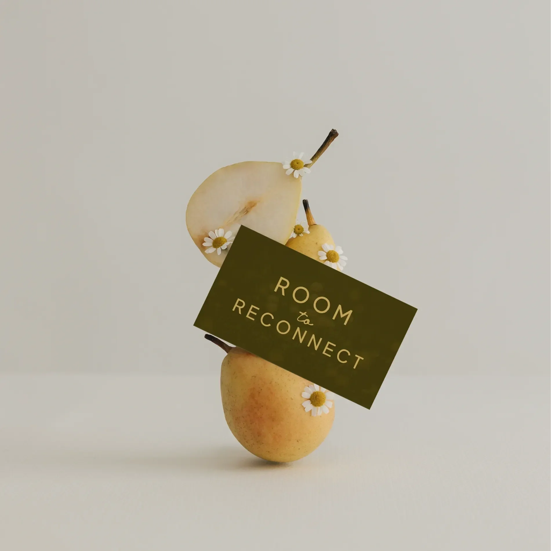 business card for orange county therapist branding studio