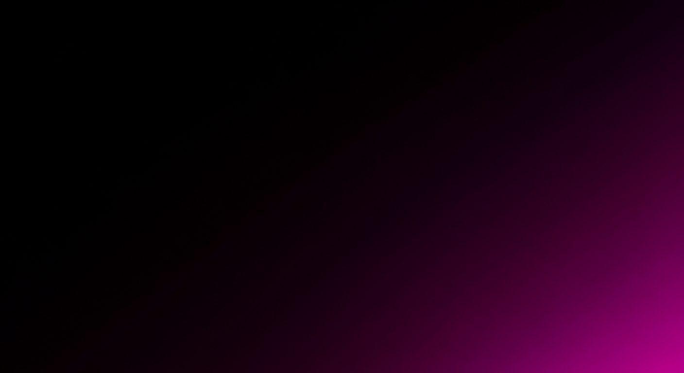 Abstract gradient background with black on the left and purple on the right.