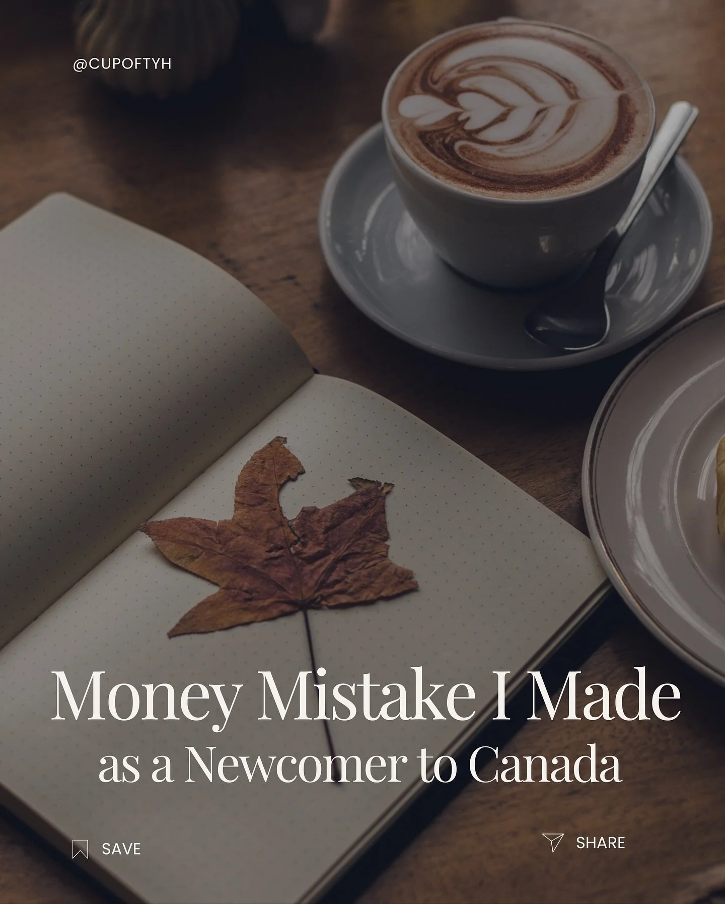 When I first moved to Canada, I told myself I&rsquo;d focus on my finances &ldquo;once things feel stable.&rdquo;

But truth is&hellip; life never really slows down and that delay can cost you valuable time and growth. Start as soon as you can, even 
