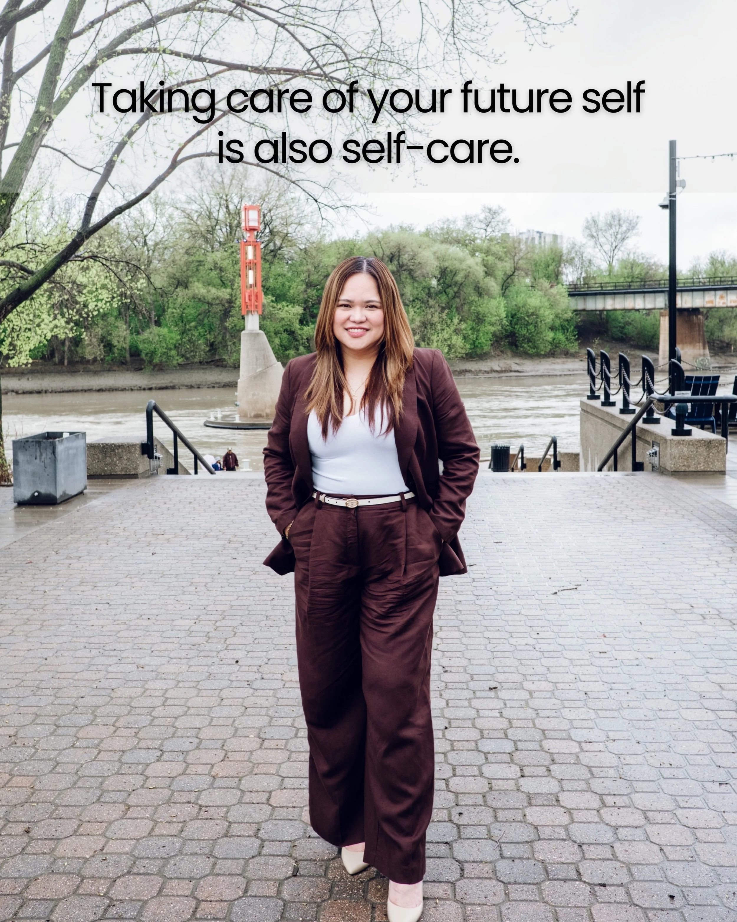 Financial planning is an act of self-care.

When we think about self-care, we often picture things like: getting enough rest, exercising, protecting our mental health, setting boundaries or slowing down.

But there is another form of self-care we don