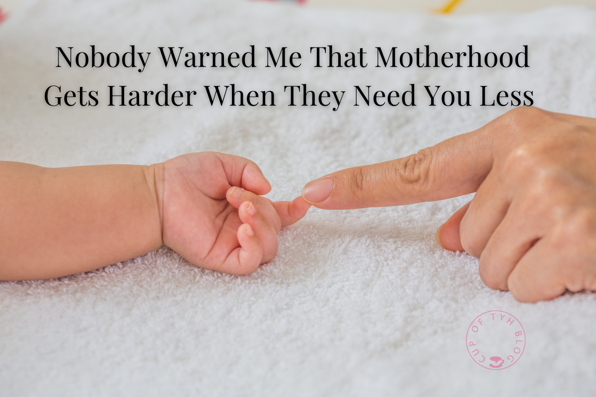 Nobody Warned Me That Motherhood Gets Harder When They Need You Less