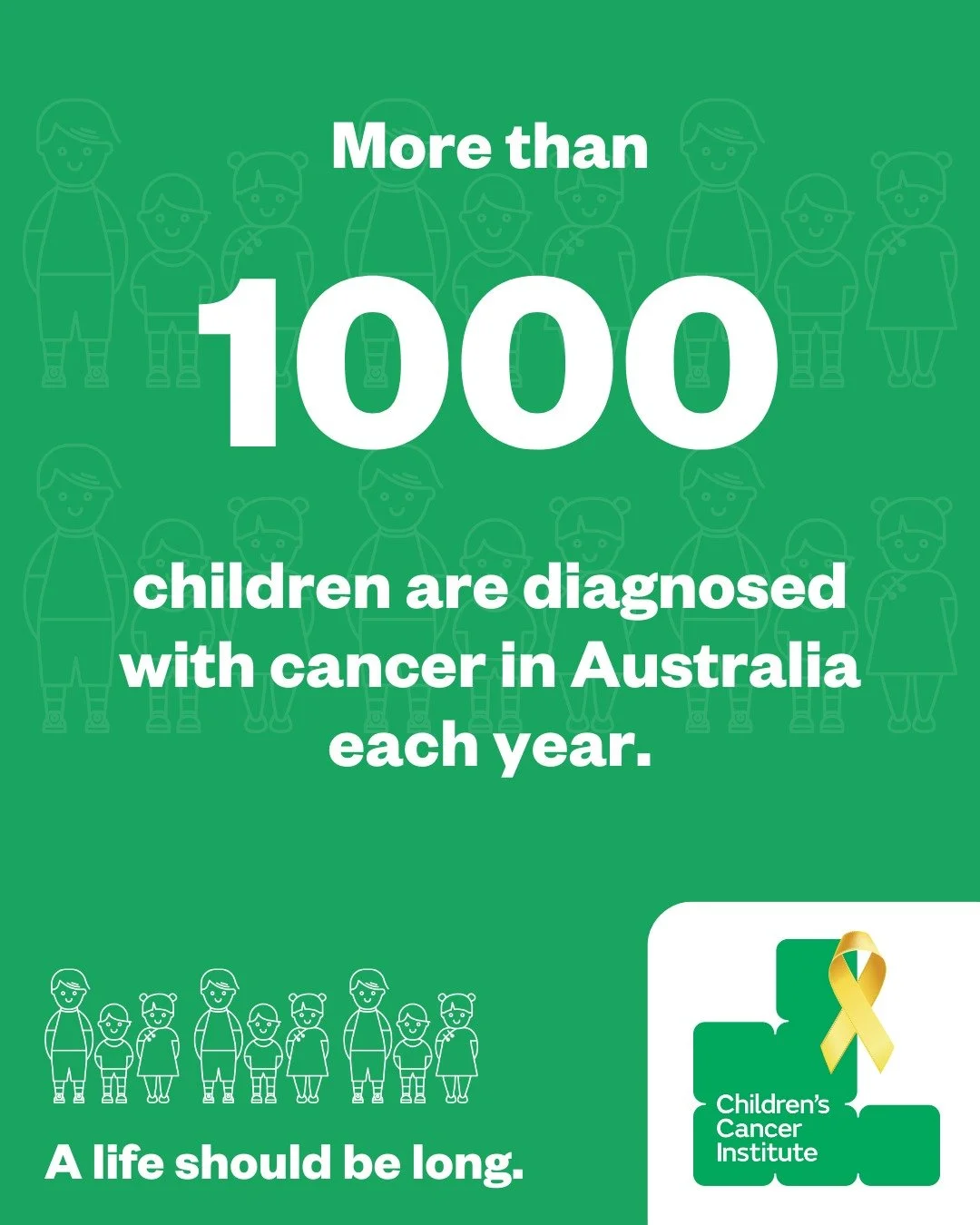 September is childhood cancer awareness month. The stats from the @childrenscancerinstitute show that whilst progress is being made in the field, more needs to be done. 

Childhood cancer poses two major challenges.

First: for every ten children dia