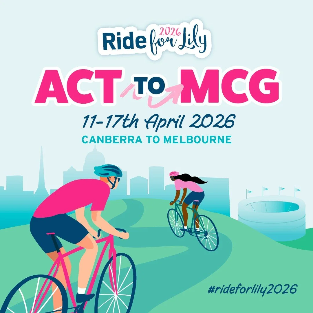Thank you to the team at @jma.creative for bringing the 2026 Ride for Lily to life! 

1000km from Canberra to Melbourne, through the alpine region and country Victoria - all to raise funds for childhood cancer research at @childrenscancerinstitute an