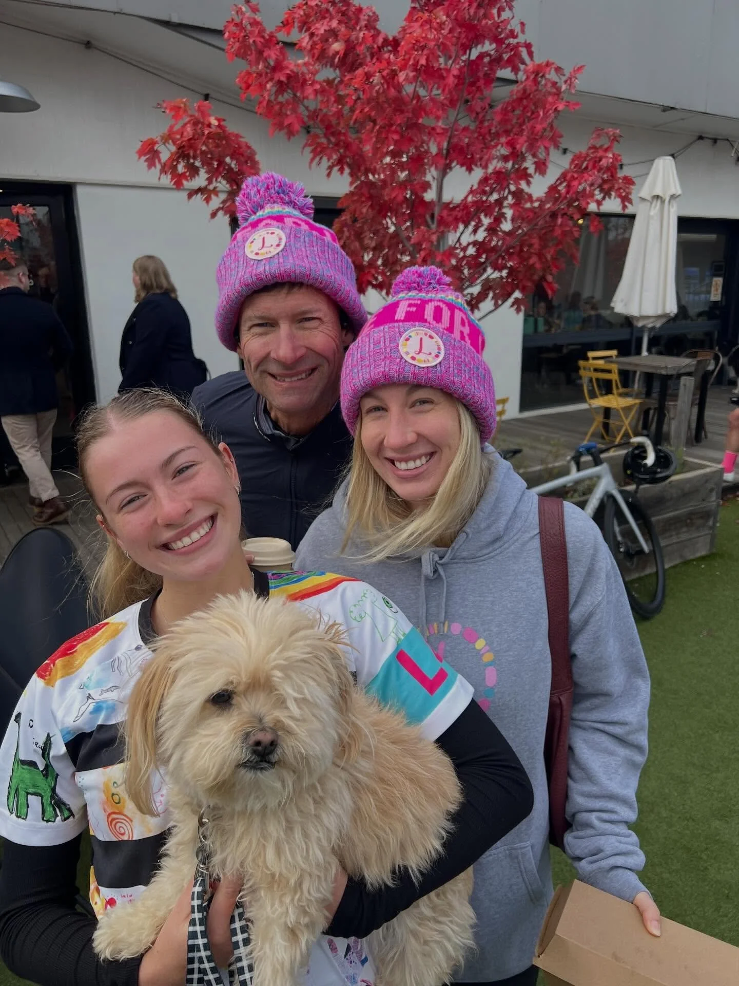 Our last coffee stop for the 2026 Ride for Lily, courtesy of Pidge and the team at @envisage_property !  Thanks Pidge, we missed you on the bike this year but appreciate the coffee &amp; cakes!!