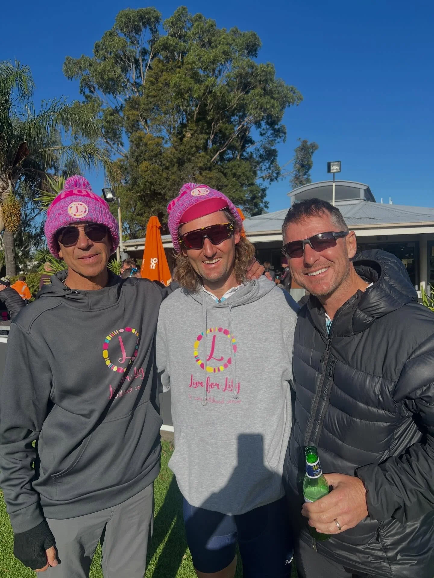 We made it!! Well done to all our riders, support crew, volunteers, cheer squads and everyone who makes the Ride for Lily possible!! Together we&rsquo;ll find a cure for childhood cancer!! Shoutout to Jay &ldquo;big wheels&rdquo; Bandy and @originalk