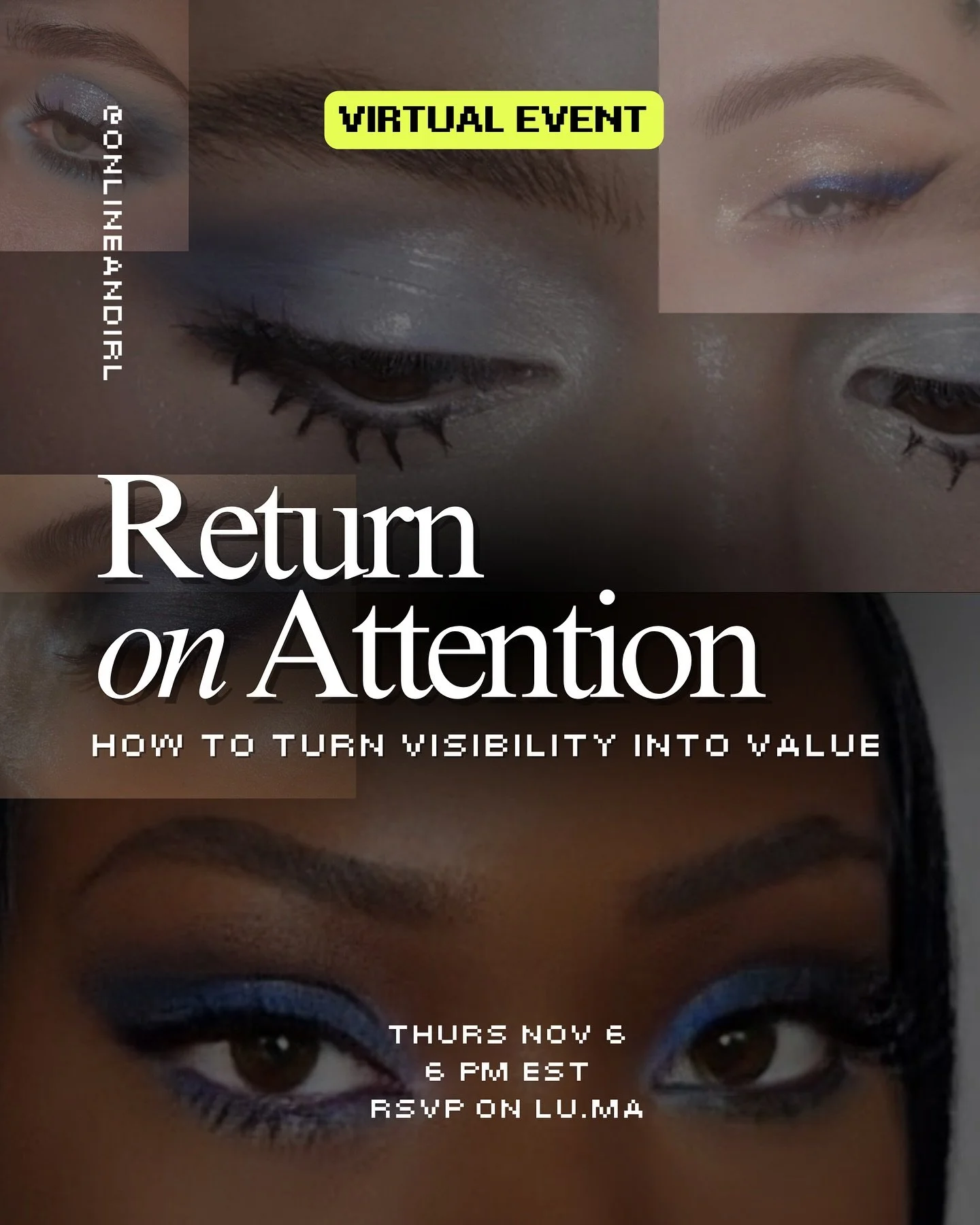 🌊 What&rsquo;s your ROA? 🌊

Yes, you read that right - &ldquo;ROA&rdquo; = Return On Attention

We&rsquo;ve heard about the limited resource that is attention. As brands, when do we stop asking &ldquo;how many people saw your content?&rdquo; in fav