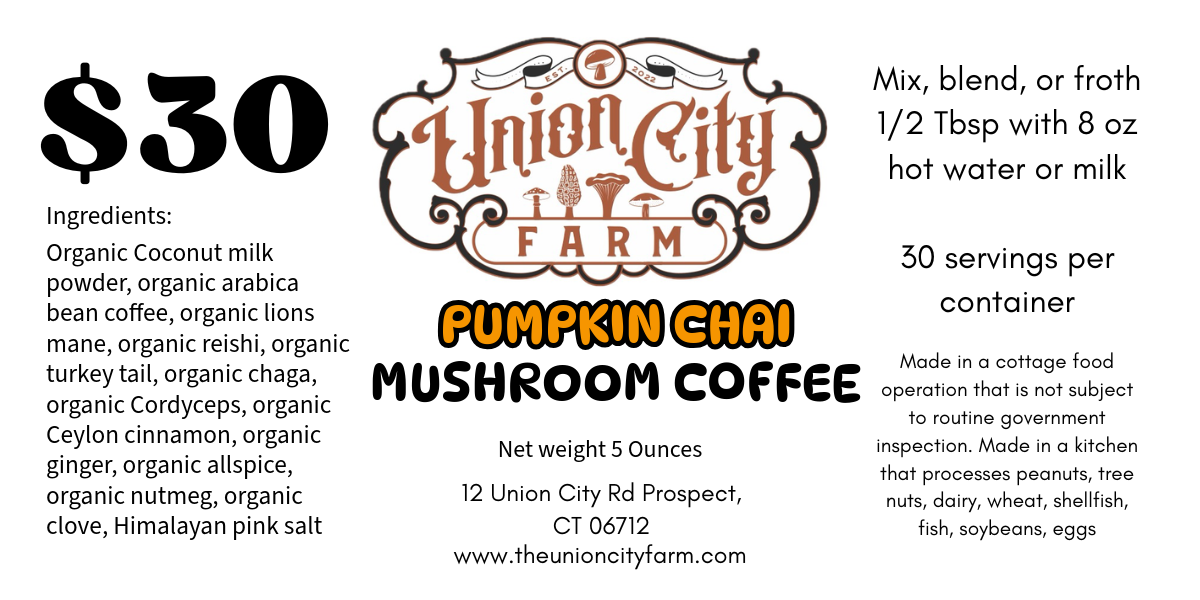 Pumpkin Chai Mushroom Coffee
