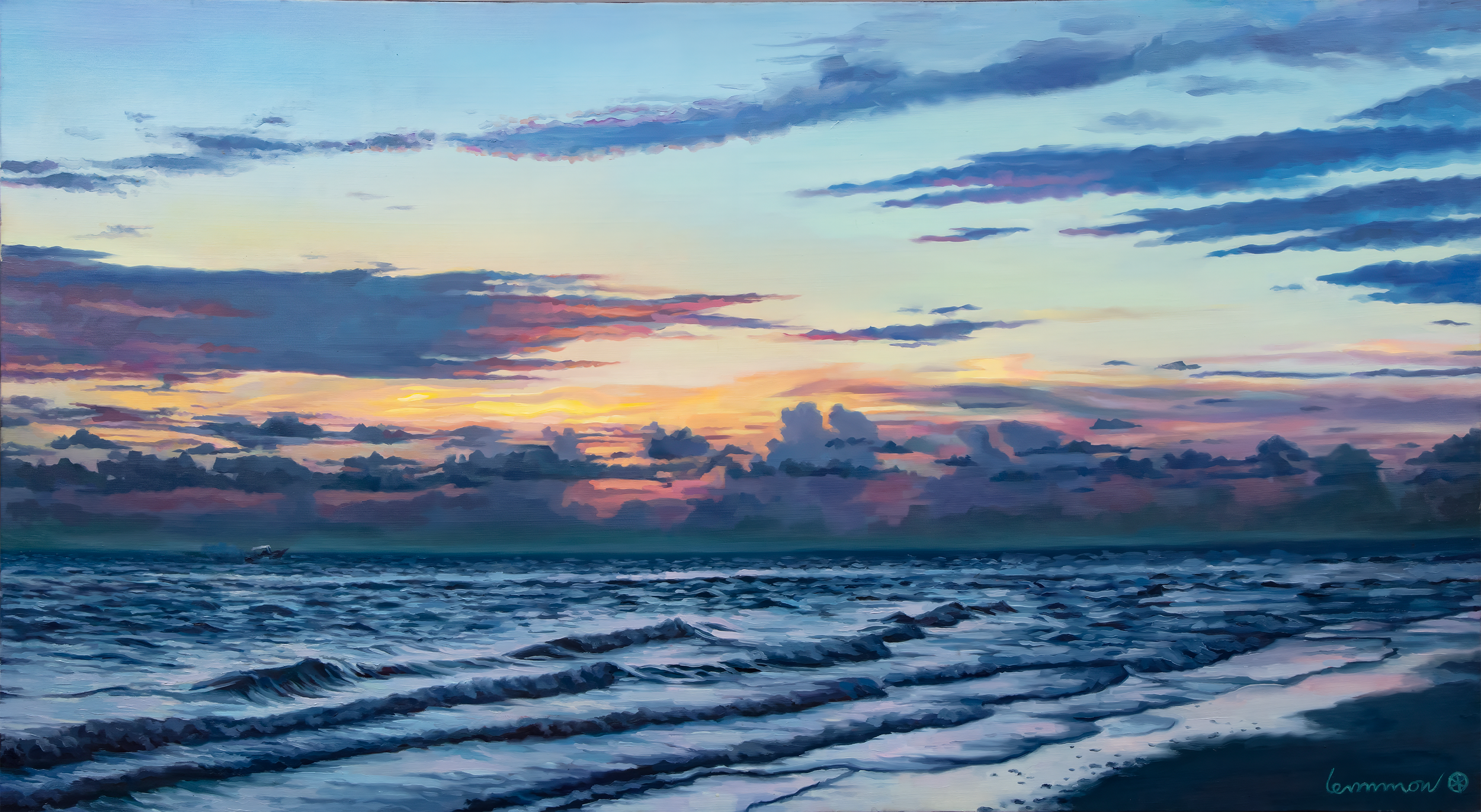Marco July 2020, 36" X 66", Oil on Canvas, 2026