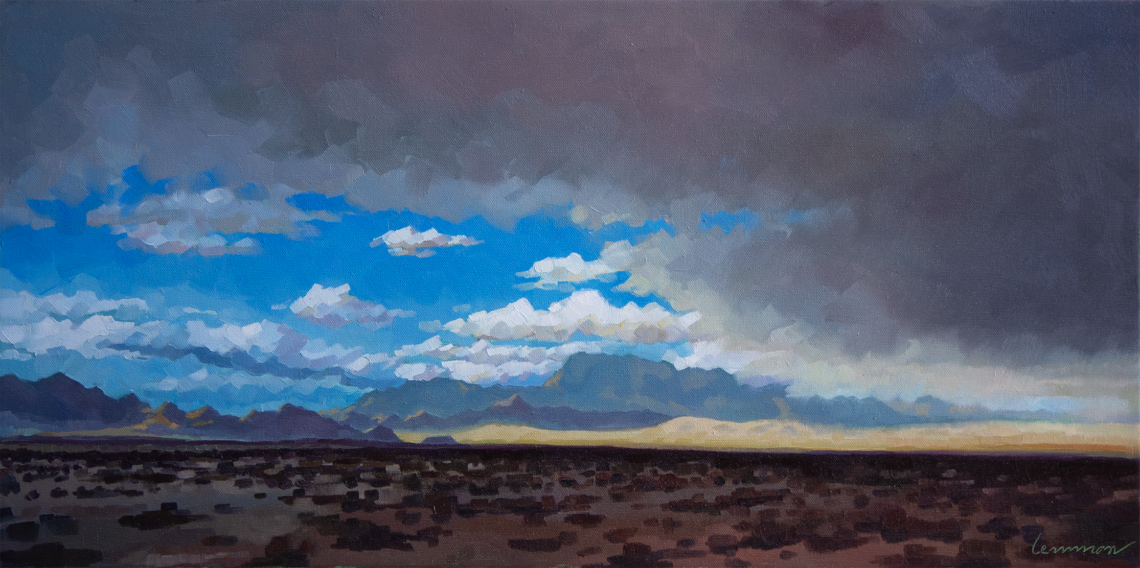 Moapa, 18" X 30", Oil on Canvas, 2025
