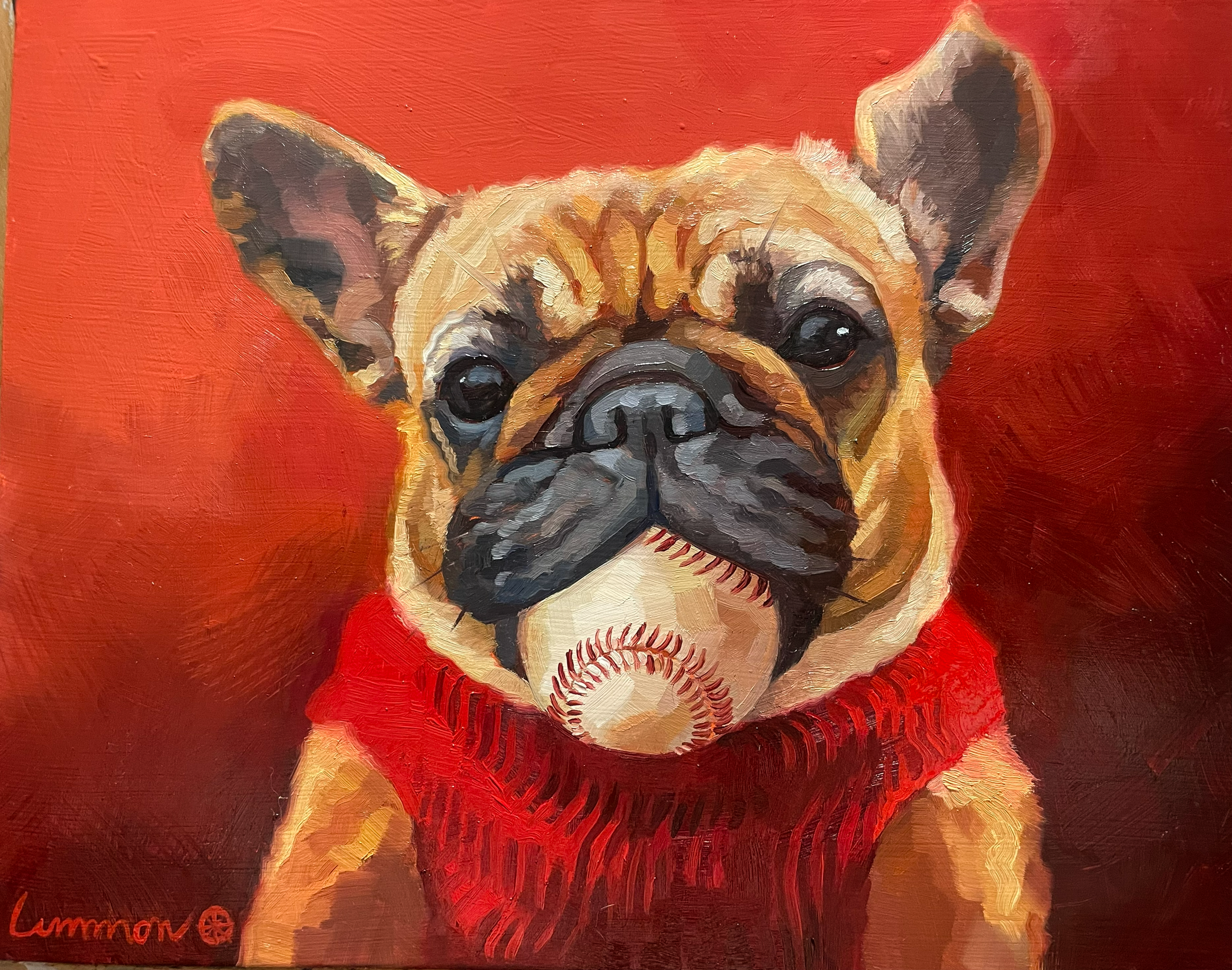 11"X14", oil on panel, 2025