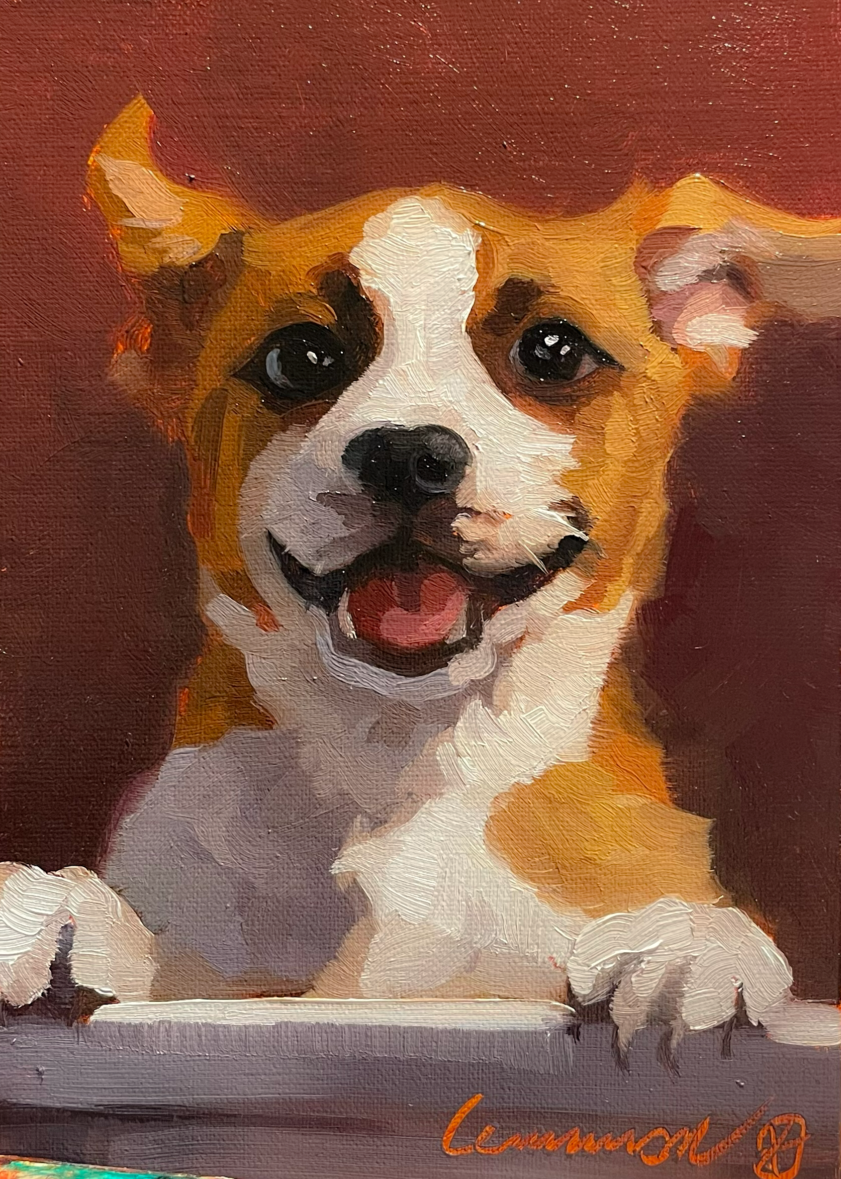 5"x7", oil on panel, 2025