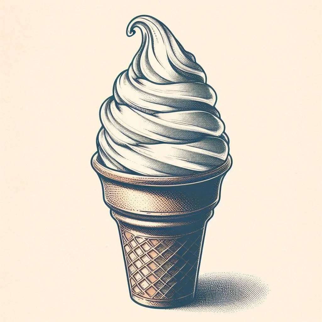 Vanilla soft serve mix