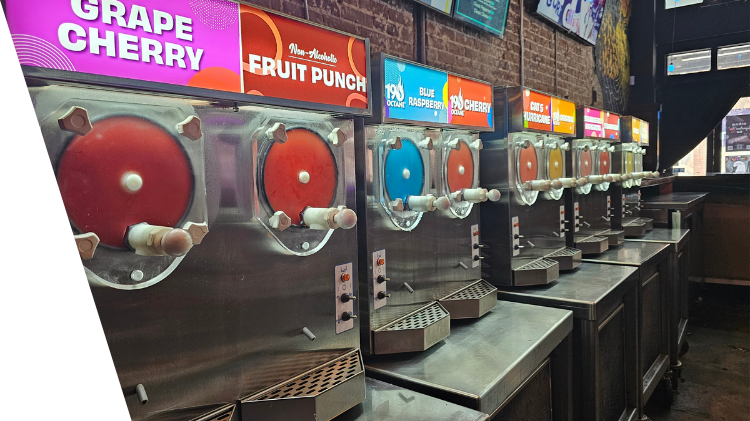 Frozen drink machine repairs and service in the the Tampa Bay and greater Florida area