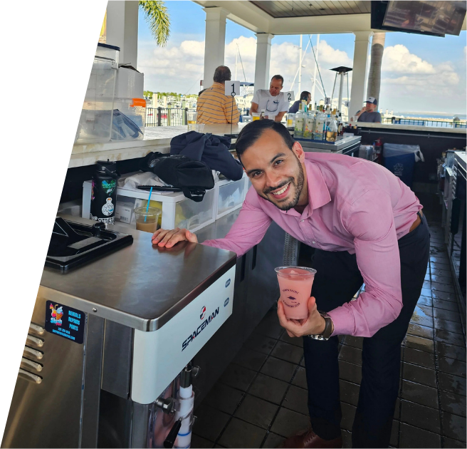Slush Plus real technician support for frozen beverage machines