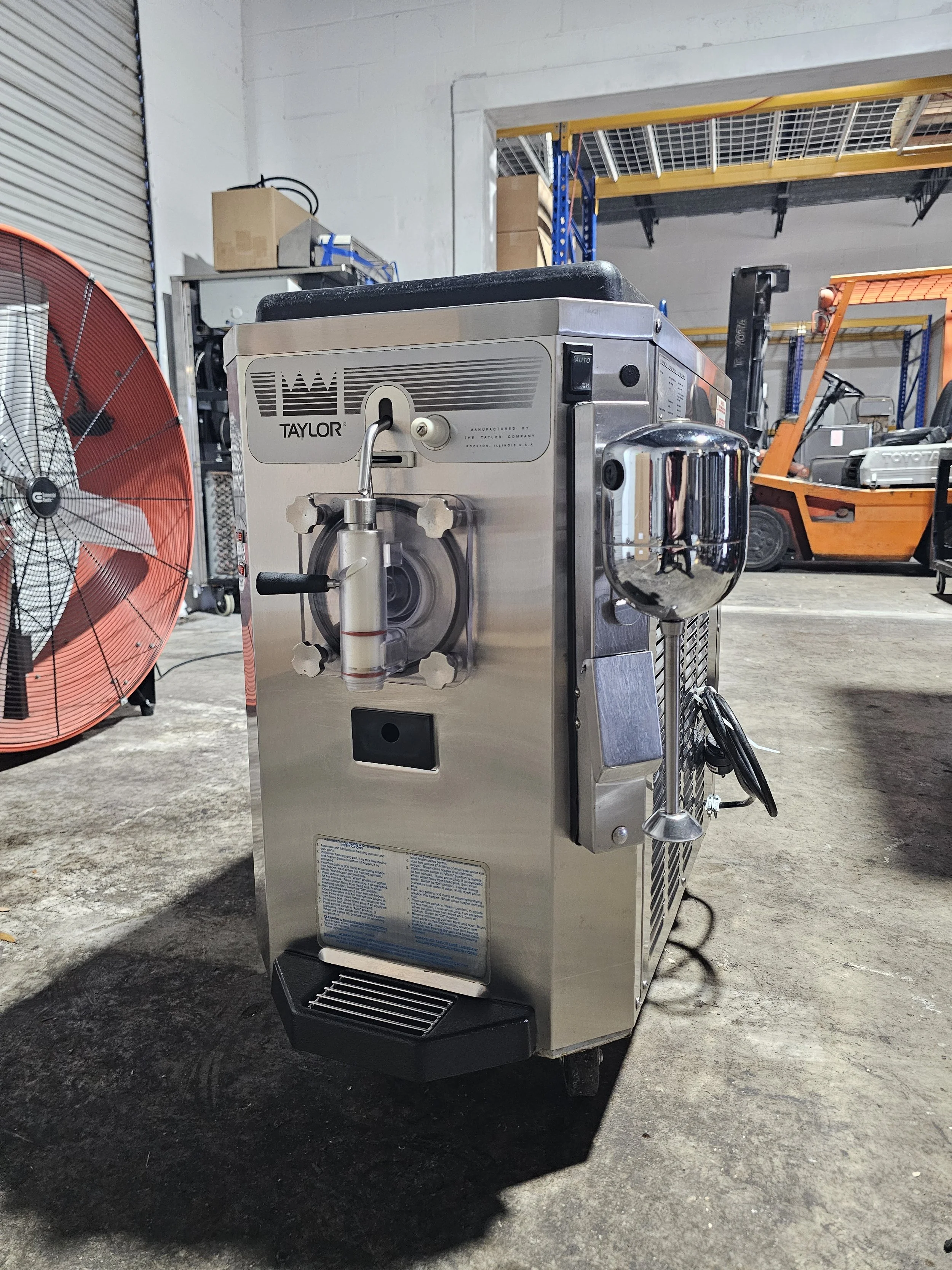 Refurbished 2007 Taylor 430 Single Flavor Frozen Drink, Margarita, & Milkshake Machine - 110V Air Cooled w/ Blender Attachment