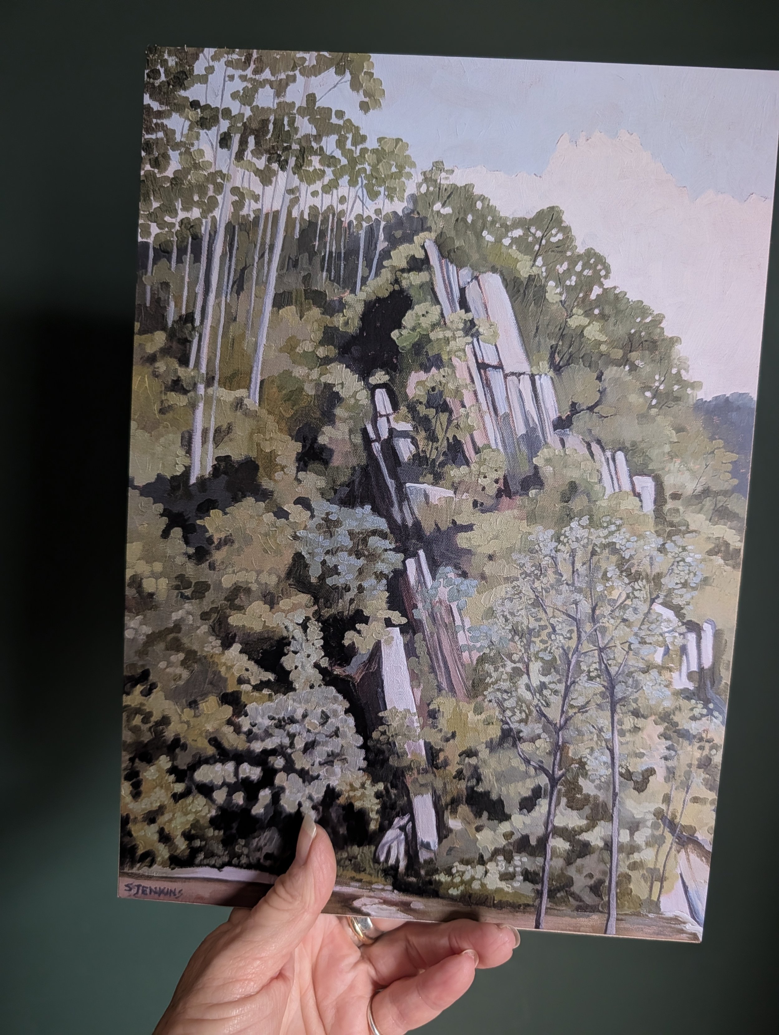 Above Lobster Falls print