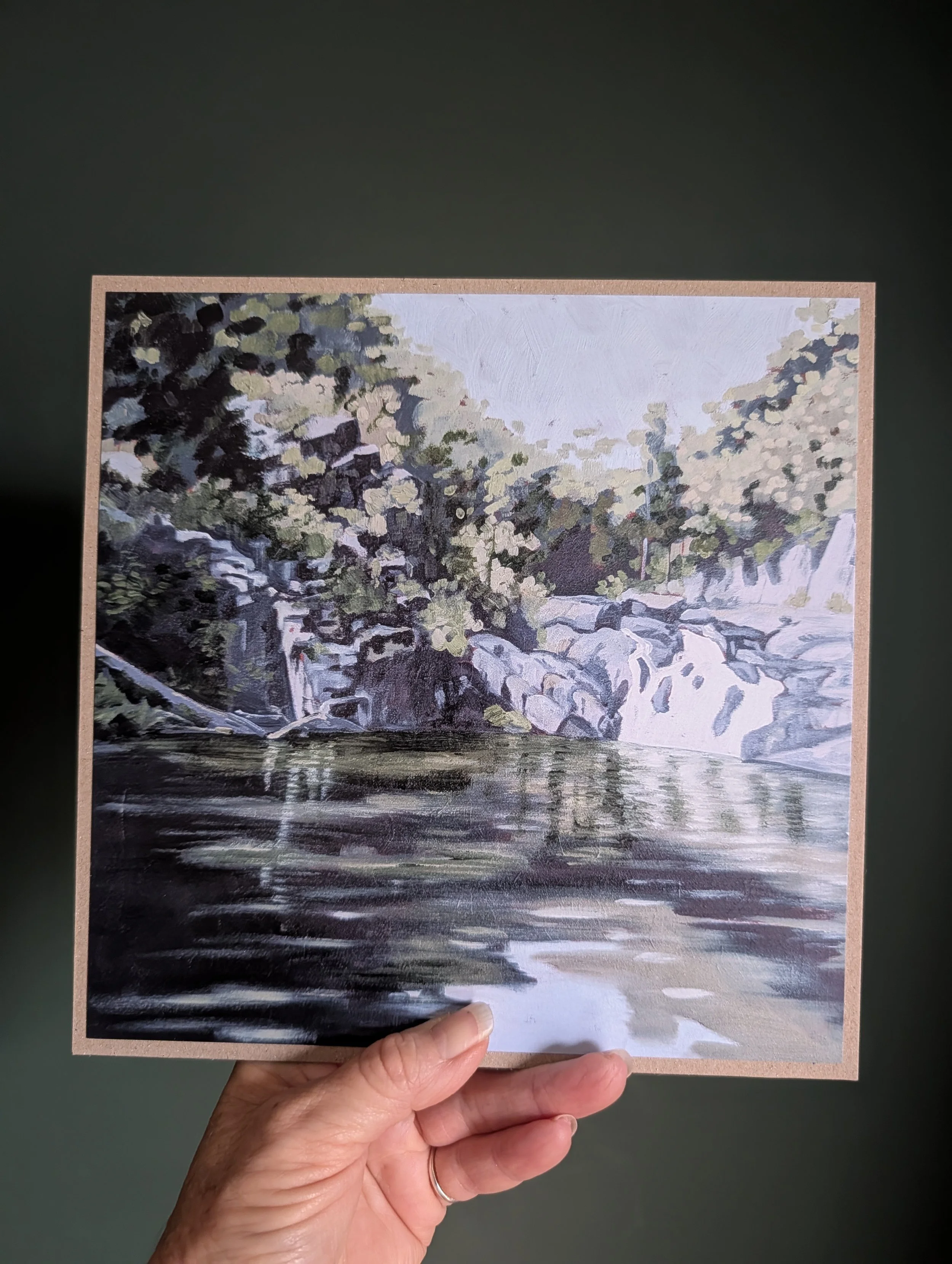 Lobster Falls print