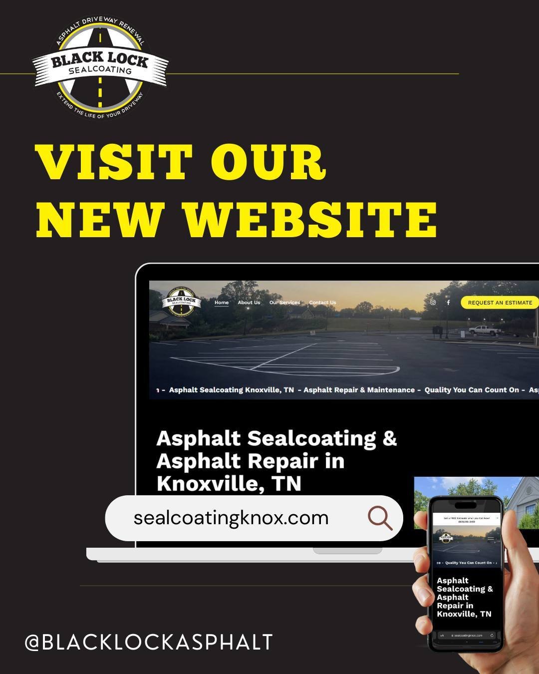 Learn more about all the services we offer, request a quote, read customer reviews, or contact us all on our website:
ㅤ
www.sealcoatingknox.com
ㅤ
#sealcoating #sealcoat #sealcoatingcontractor #asphaltrepair #asphaltmaintenance #crackfilling #asphaltd
