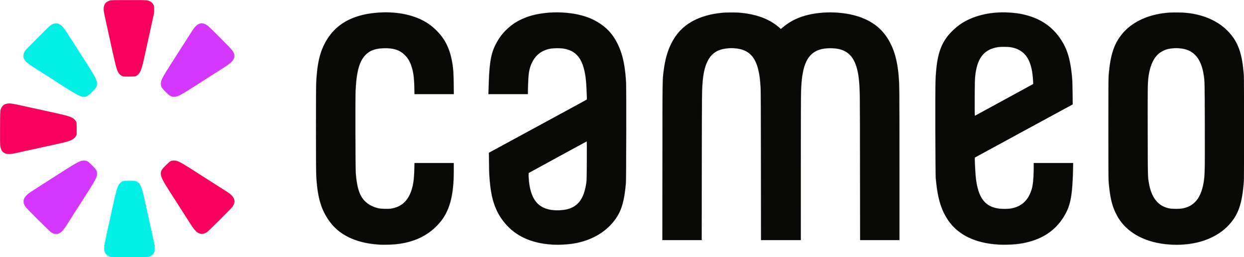 Colorful logo with the text 'ECOMC' next to a circular, multicolored design.
