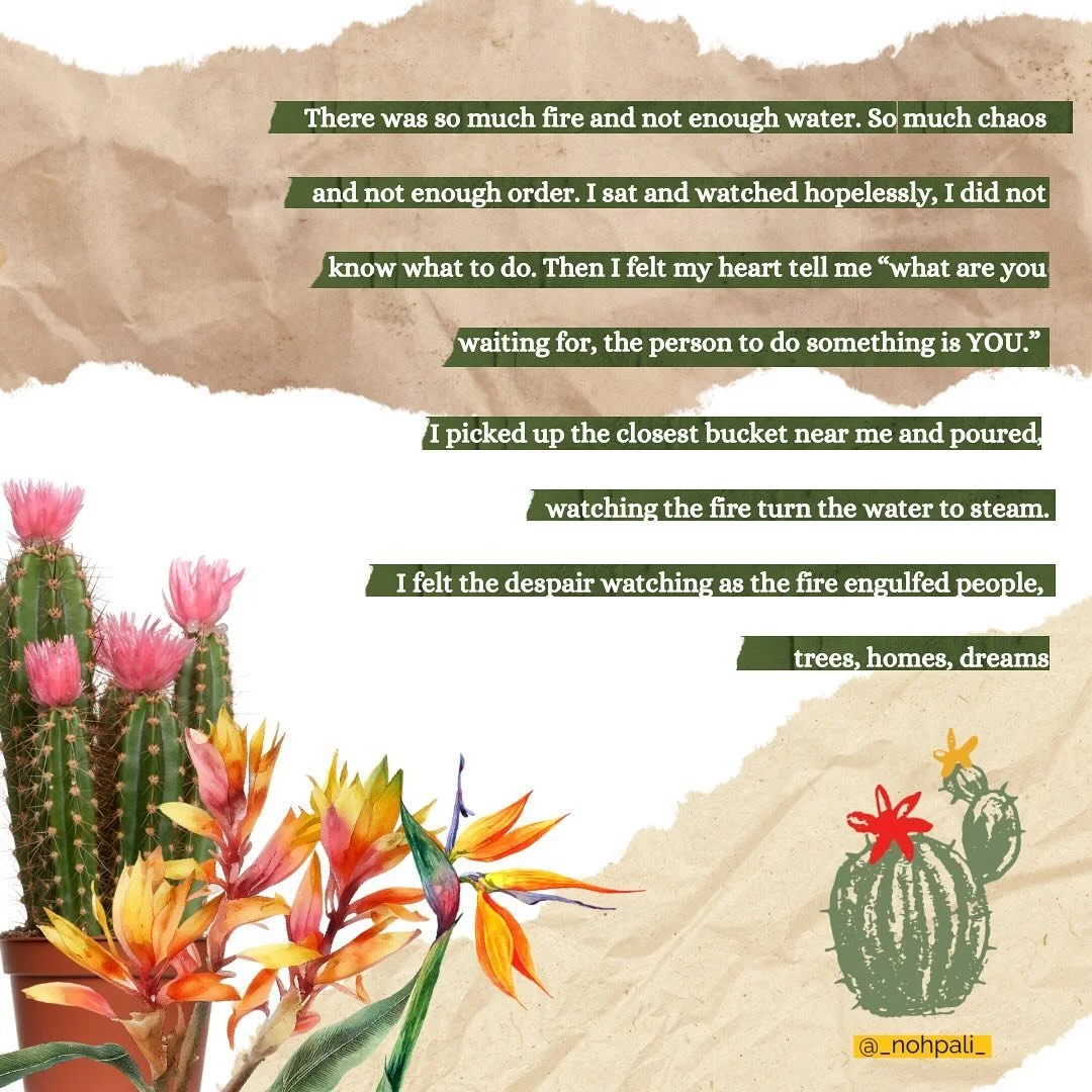 &ldquo;We do this because the world we live in is a house on fire and the people we love are burning.&rdquo;

-Sandra Cisneros

It may be hard to feel hope or joy in these circumstances but may we all get inspired to lock in for the sake of our commu