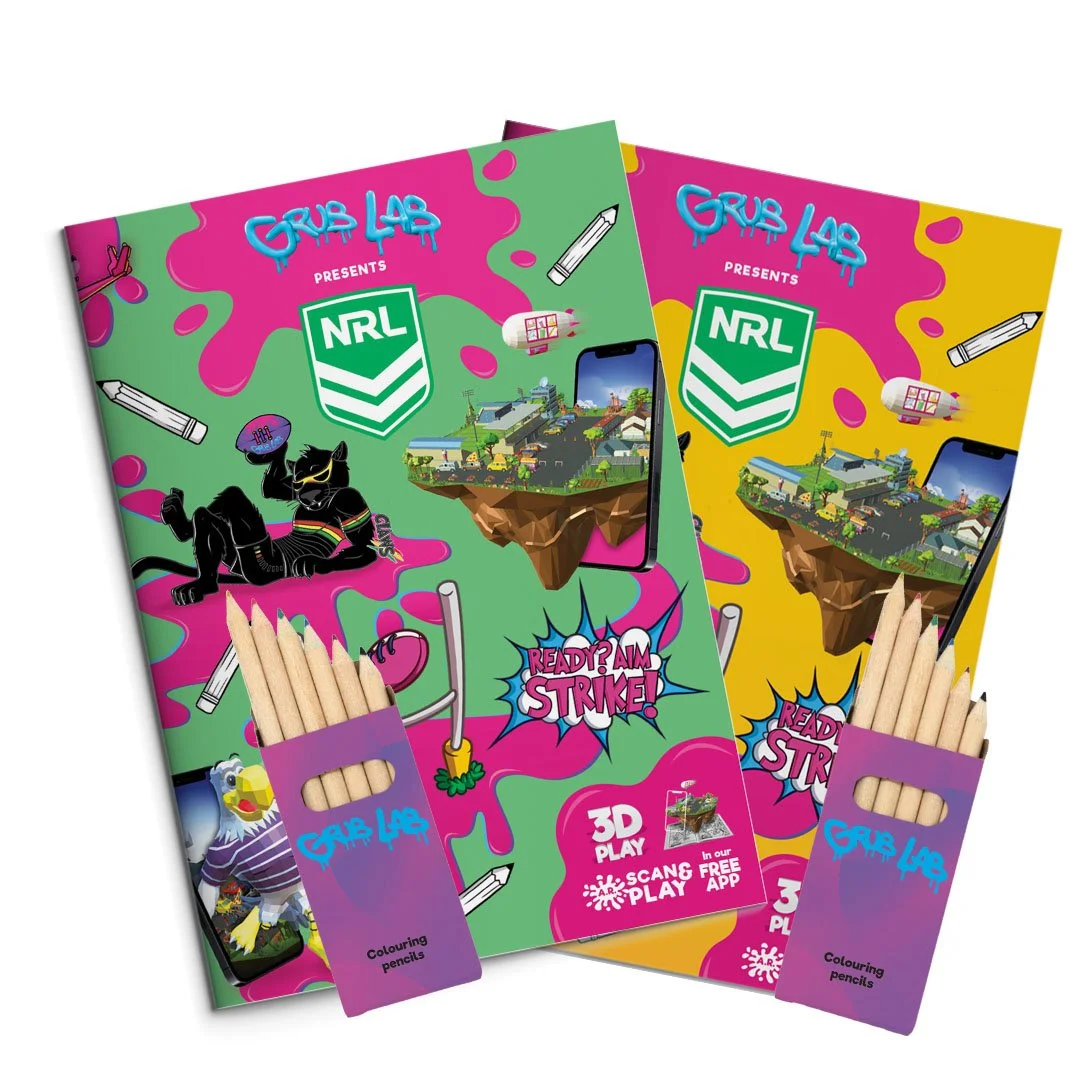 Free Kids Colouring with Any Kids Meal