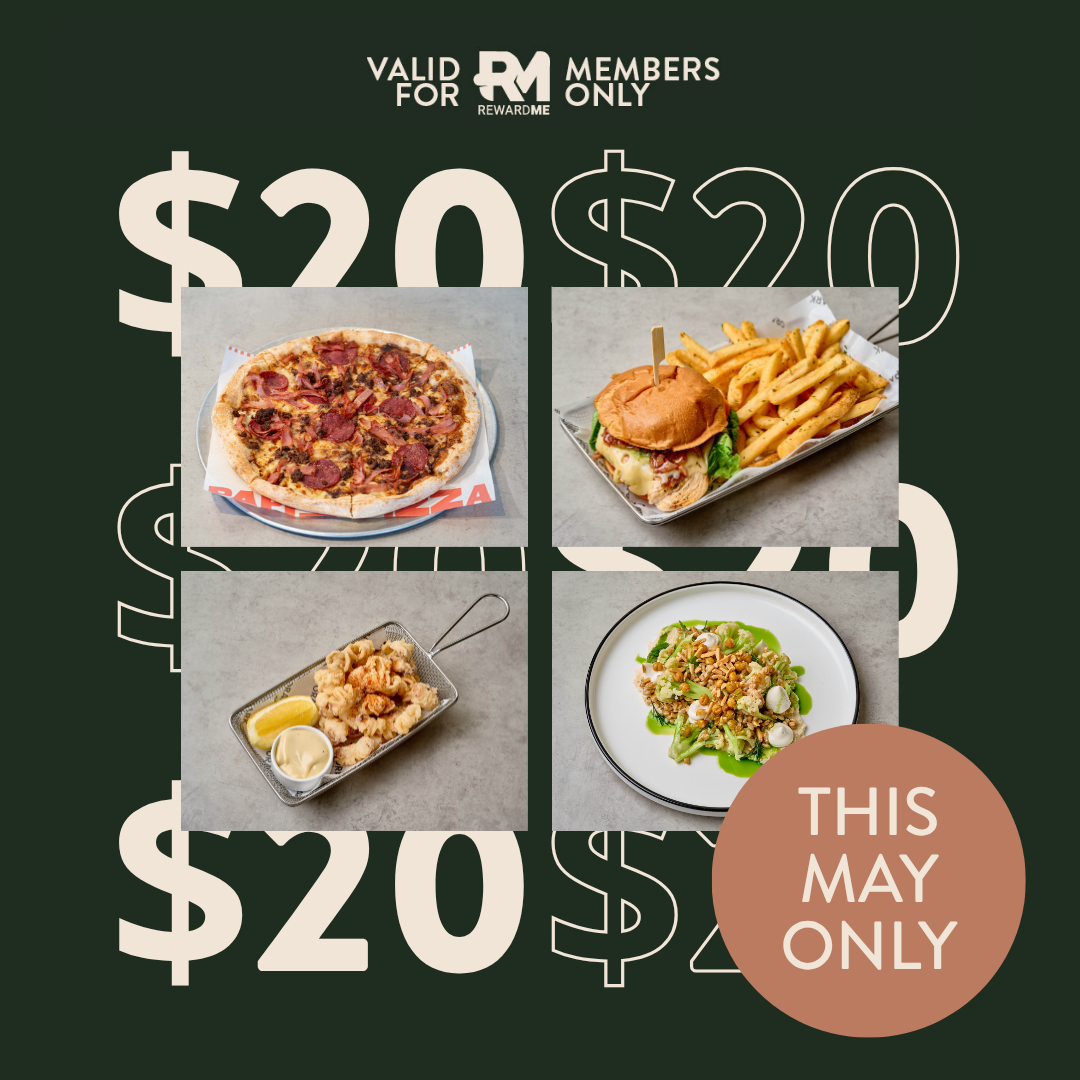 $20 May Food Specials!